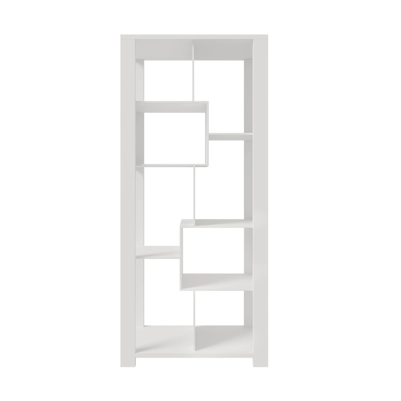 6 Oikiture Bookshelf Display Shelf Storage Cabinet Stand Organiser Bookcase
 - White, 6 of 9