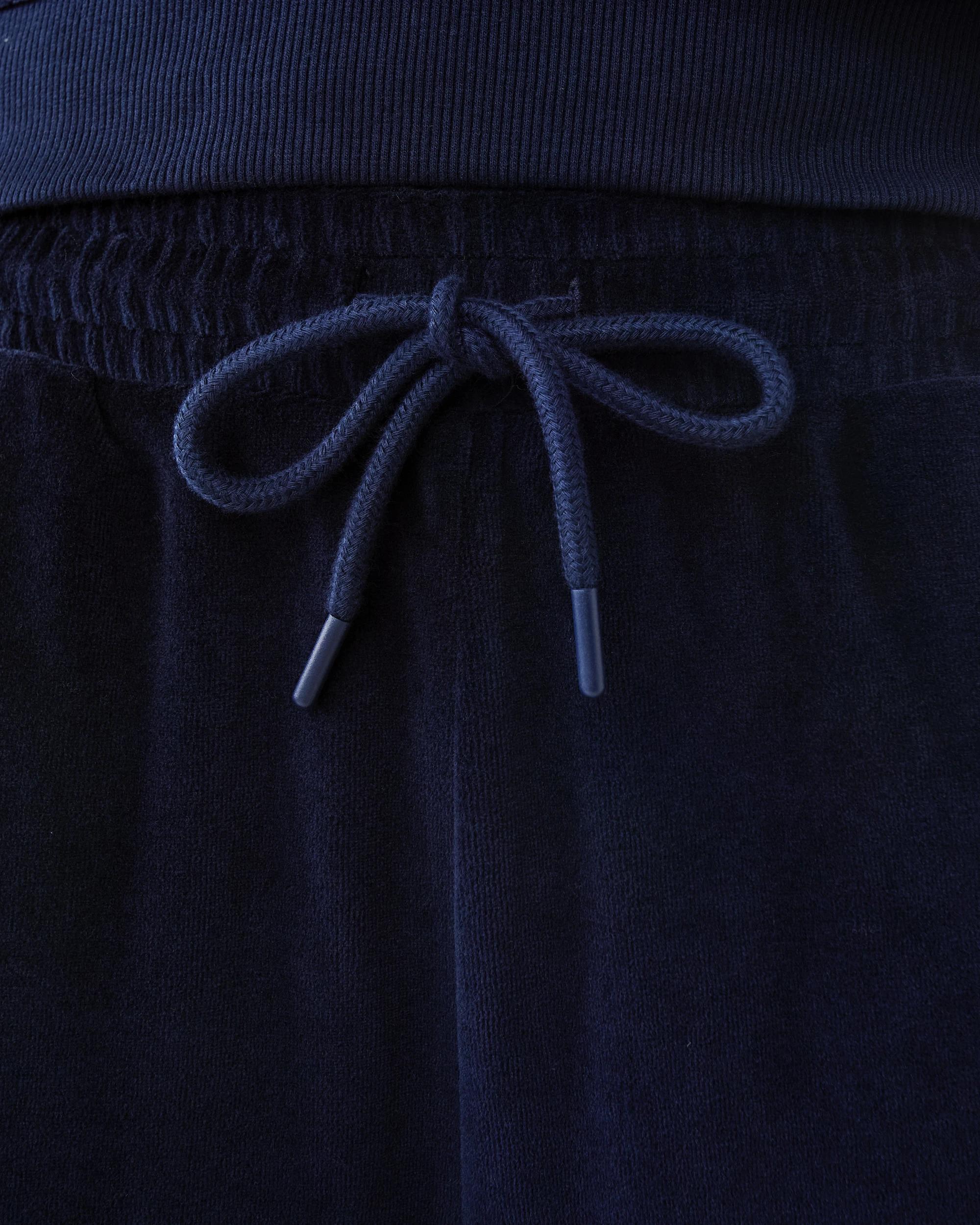 4 Velvet Trackpants Navy Blaze, 4 of 7