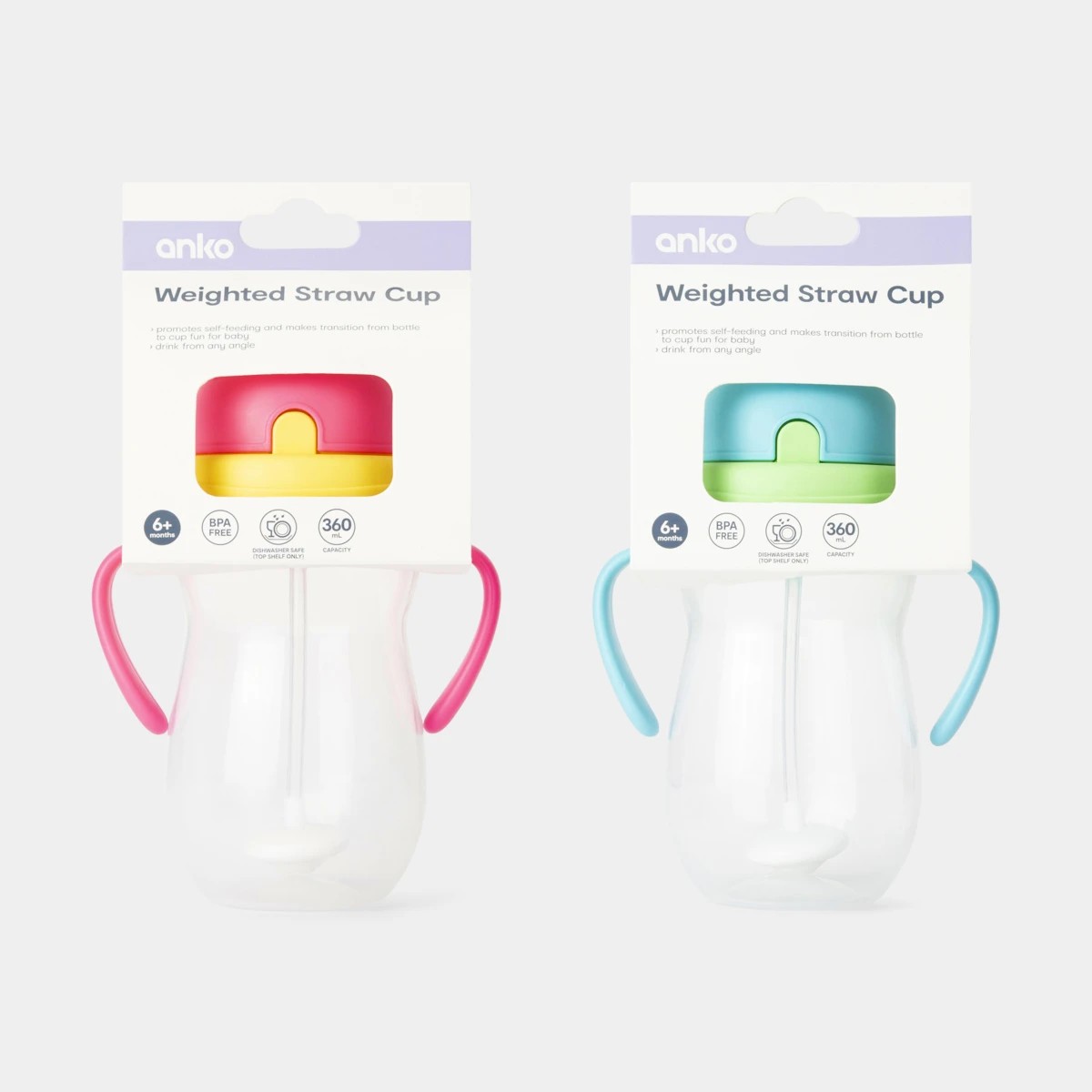 7 Weighted Straw Cup - Assorted, 7 of 7