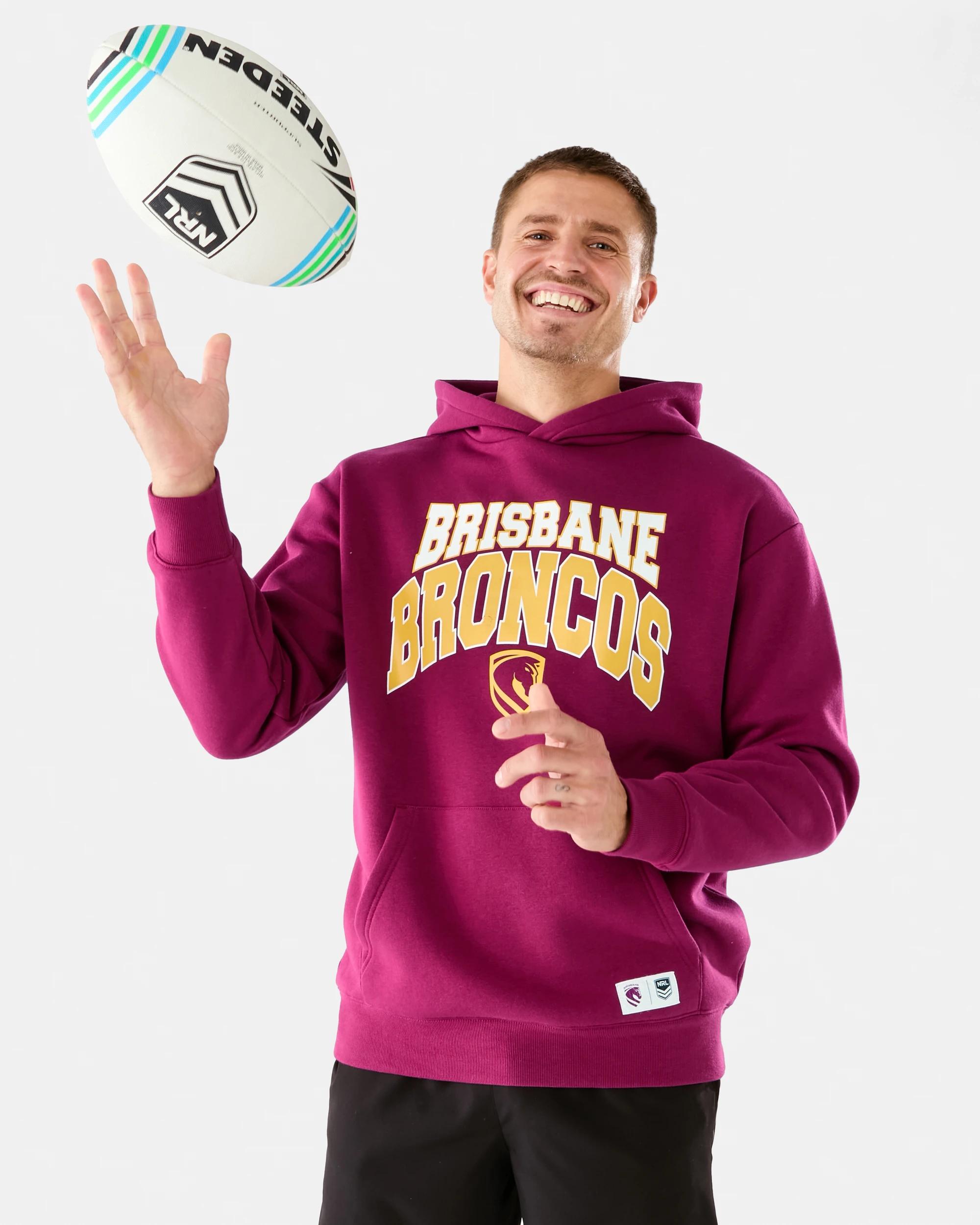 7 NRL Adult Hoodie Broncos, 7 of 7