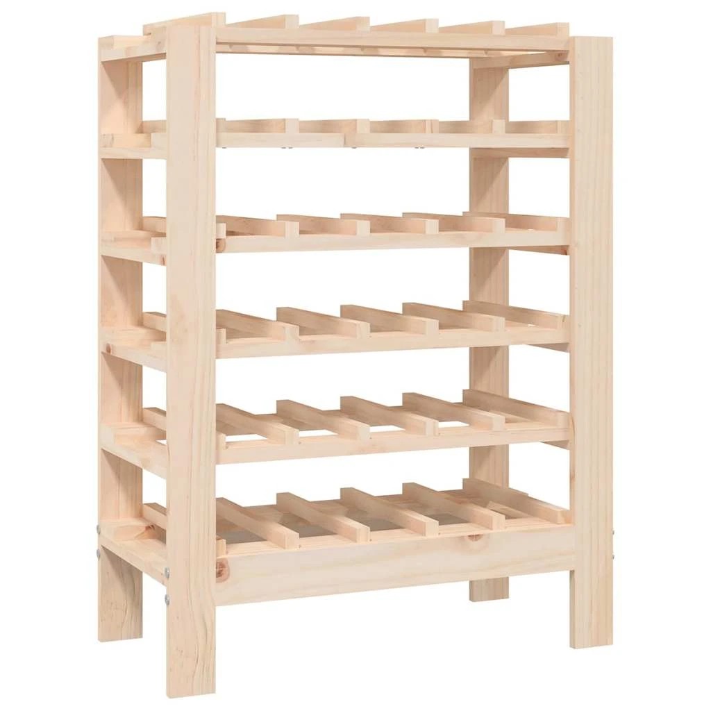 1 Vidaxl Wine Rack, Wine Racks - Brown, 1 of 10