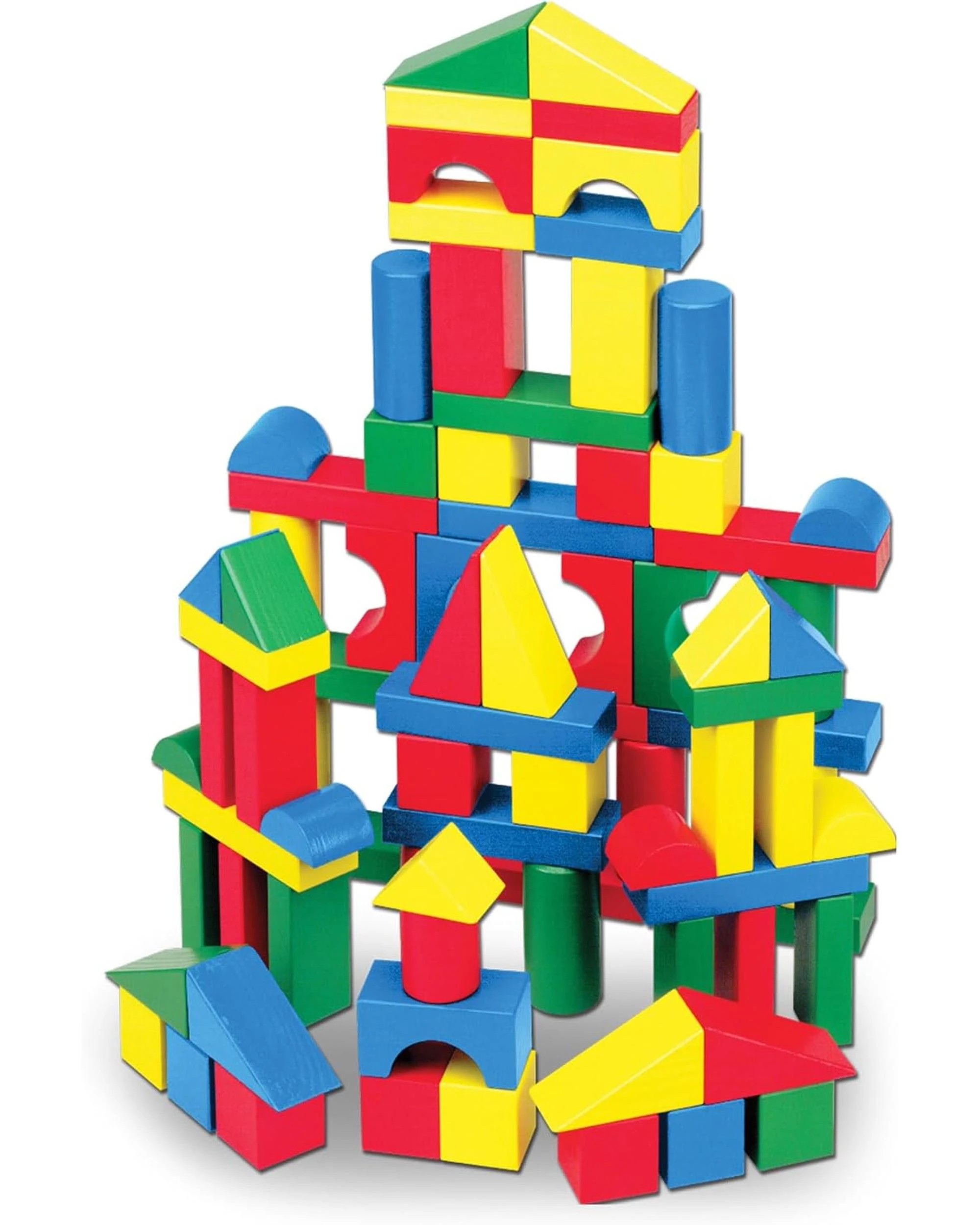 2 Melissa and Doug 100 Wooden Blocks Set, 2 of 5