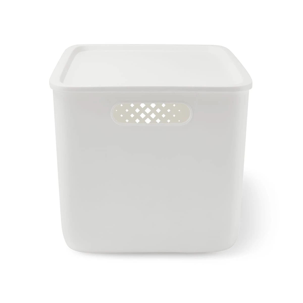 5 Storage Tub with Handle - Large, White, 5 of 10