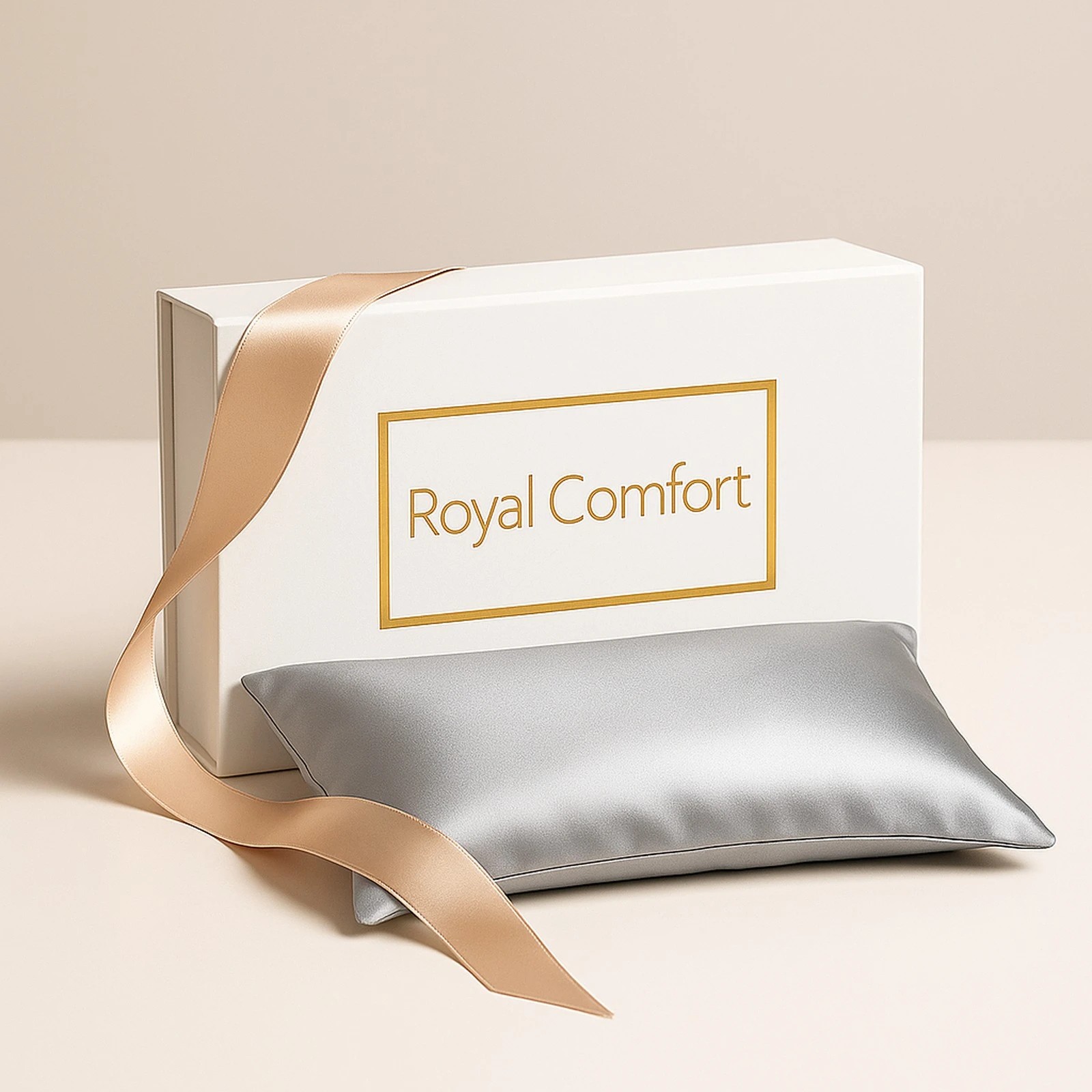 9 Royal Comfort Pure Silk Pillow Case 100% Mulberry Silk Hypoallergenic Pillowcase - Silver, 9 of 10