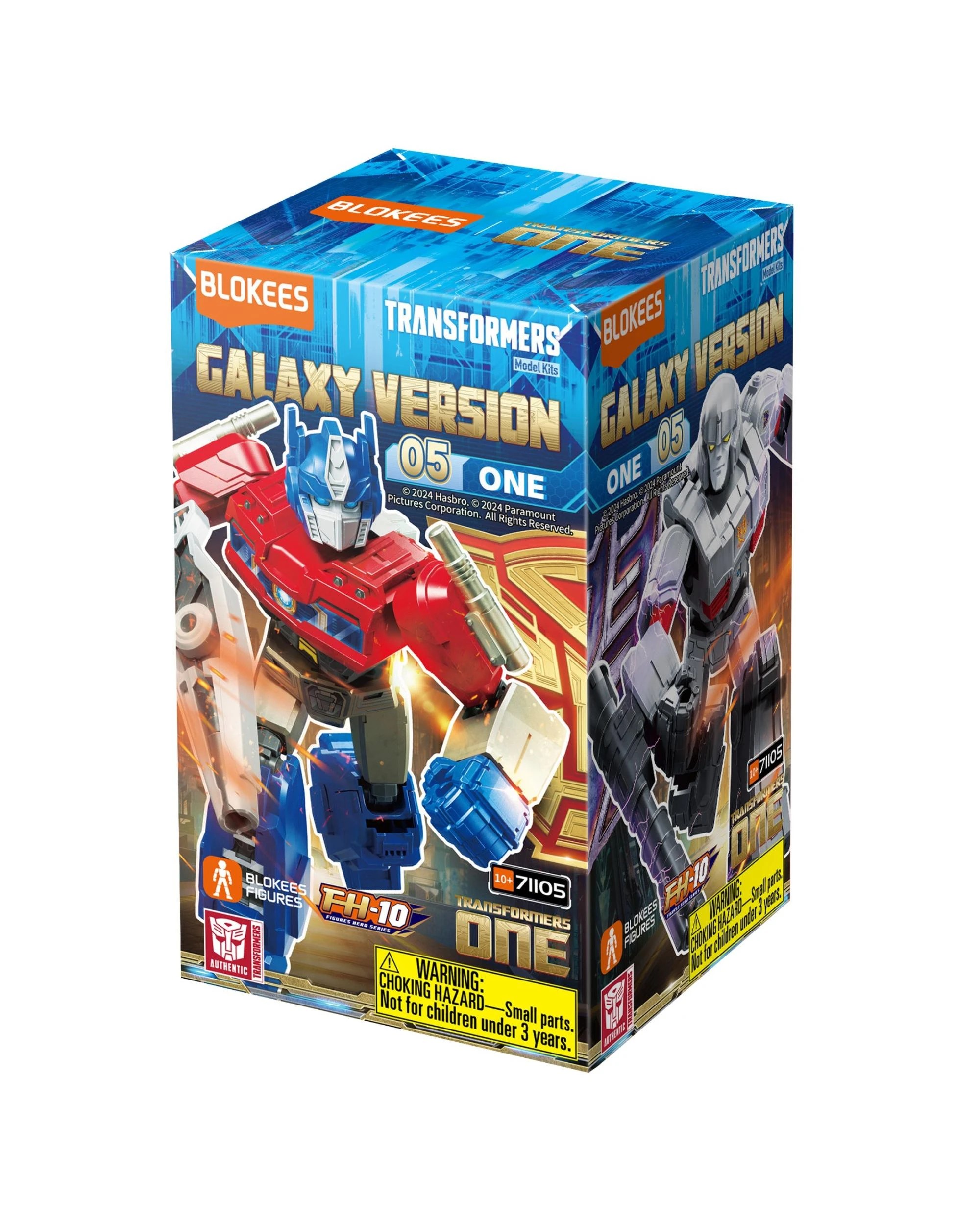 1 Blokees Transformers Galaxy Version 05 One Model Kit Blind Box, 1 of 3