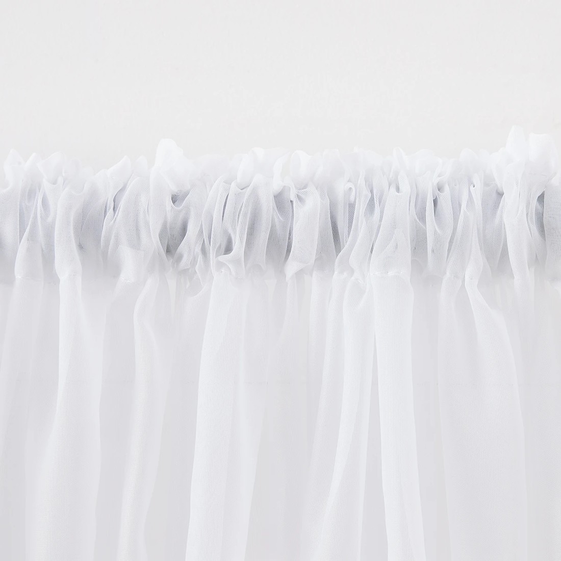 3 Biscay Voile Rod Pocket Curtain - 300cm x 213cm, 3 of 6