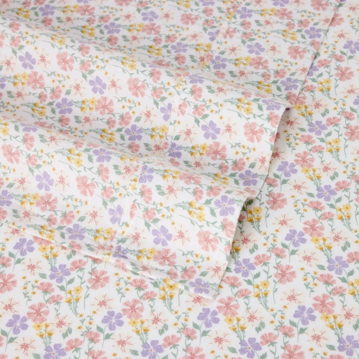4 Ruby Cotton Flannelette Sheet Set - King Bed, 4 of 7
