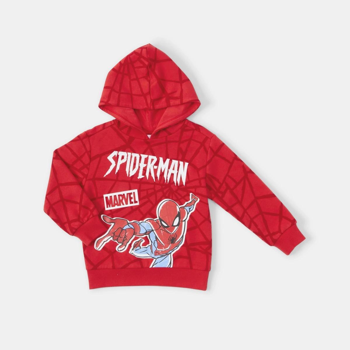 7 Spider-Man License Print Hoodie Spiderman, 7 of 8