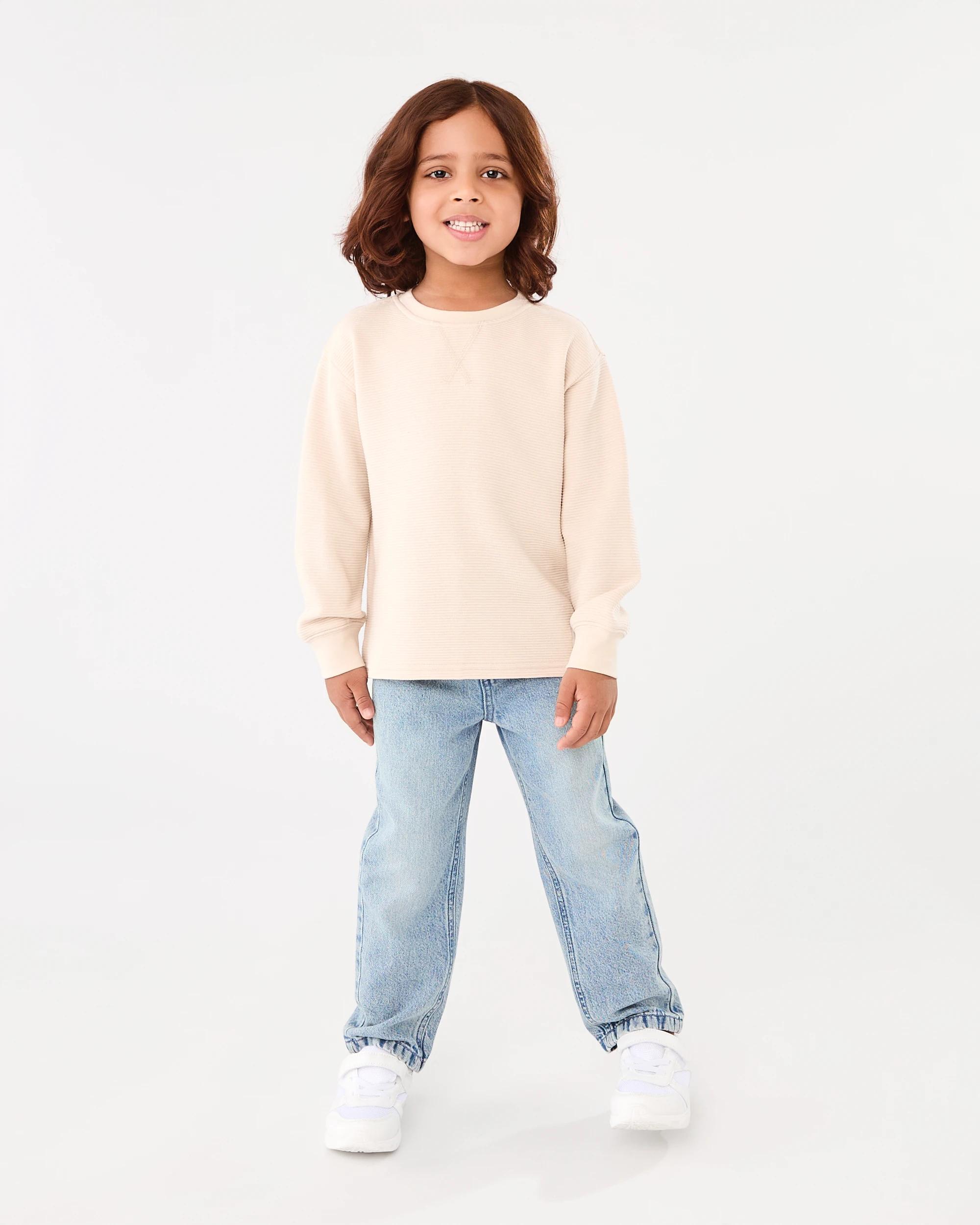 7 Long Sleeve Ottoman T-shirt Pmc Chalk, 7 of 8