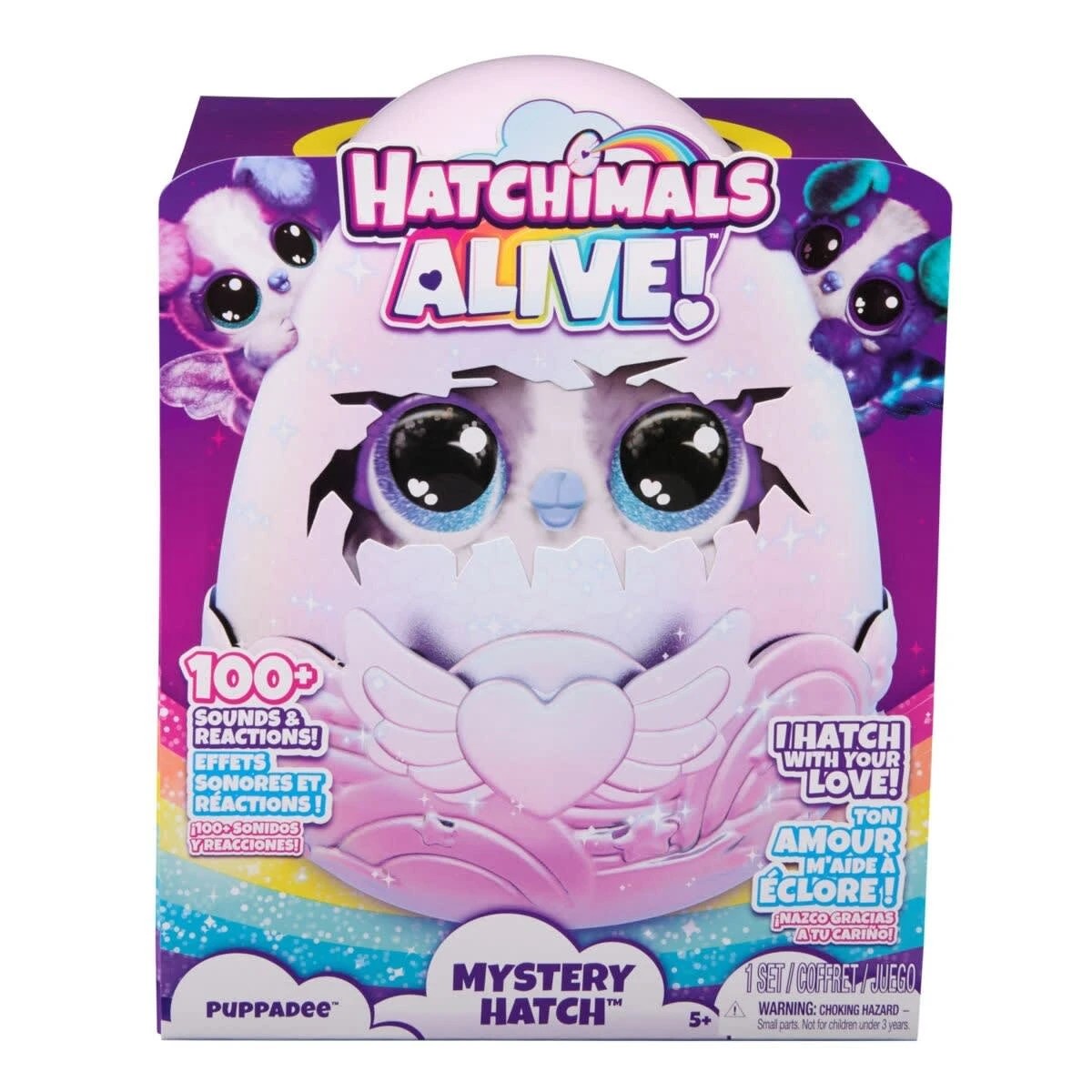 3 Hatchimals Alive! Mystery Hatch Puppadee - Assorted, 3 of 8