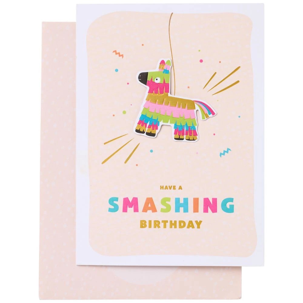1 Lasting Impressions Happy Birthday Card Lama Pinata, 1 of 2