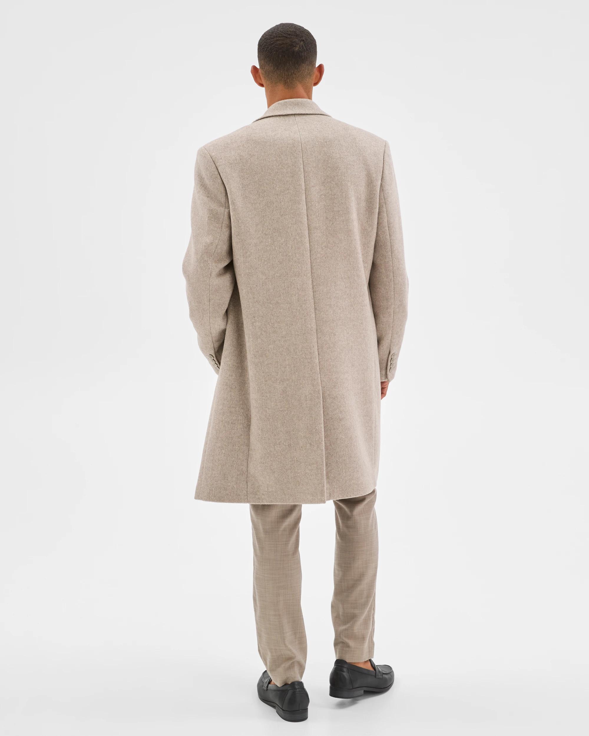 5 Preview Wool Blend Cashmere Overcoat OATMEAL, 5 of 8