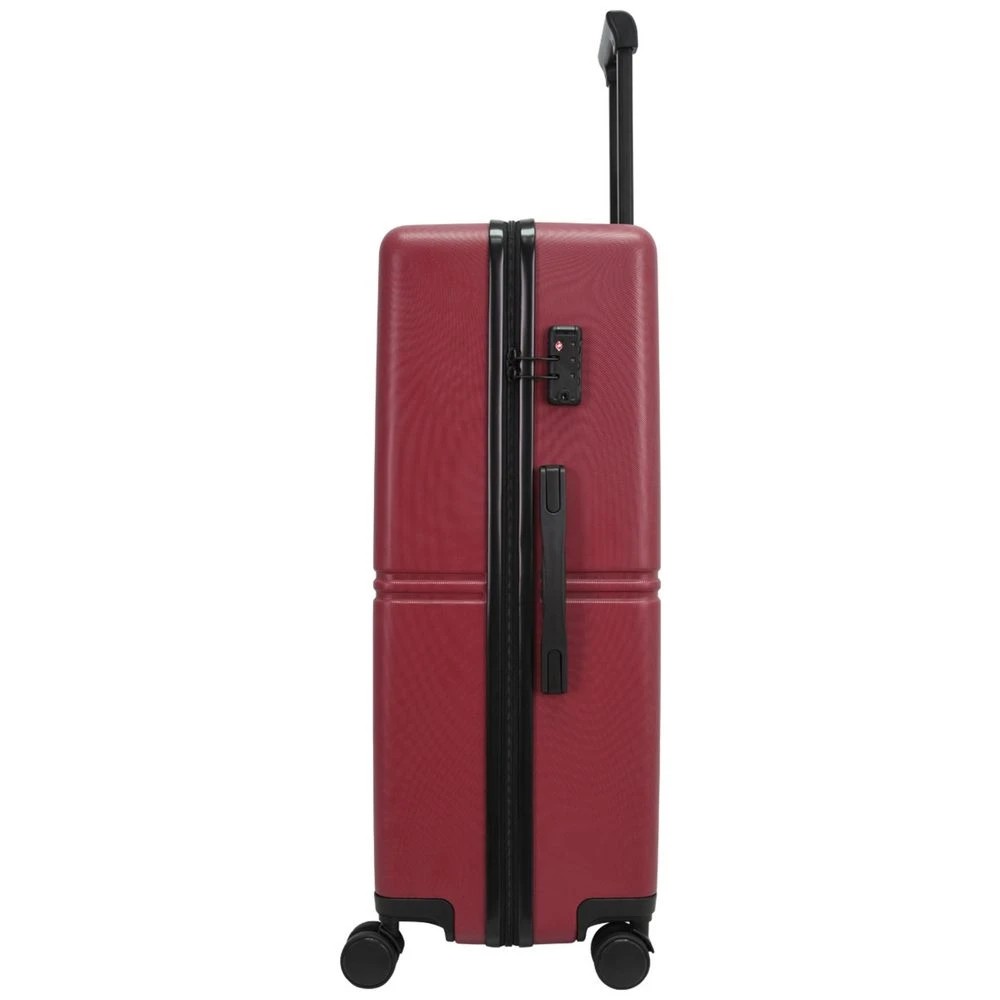 4 J.Burrows Basic Suitcase 2 Pack Burgundy, 4 of 9