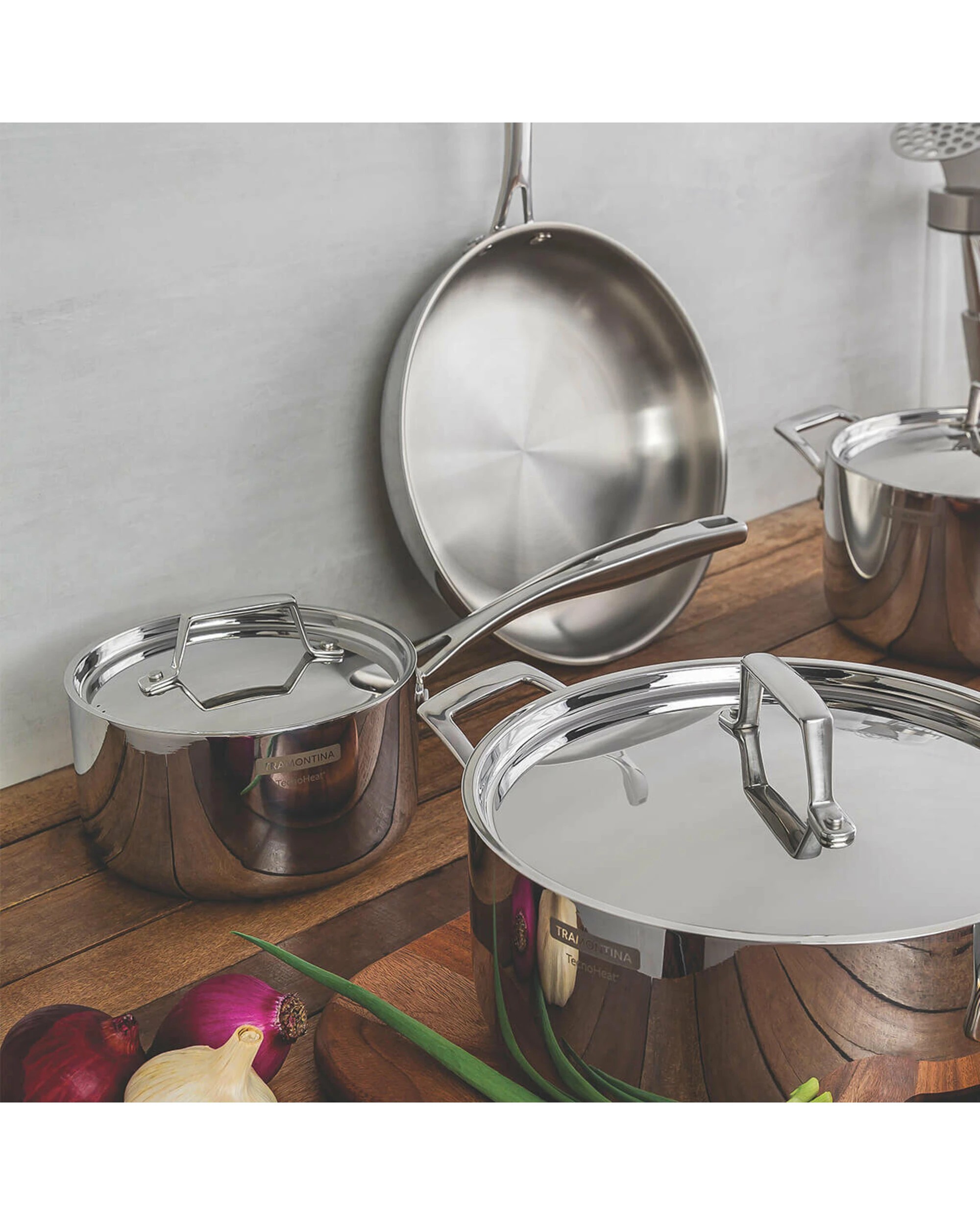 4 Tramontina Grano 20cm 3.1L Stainless Steel Sauce Pan, 4 of 5