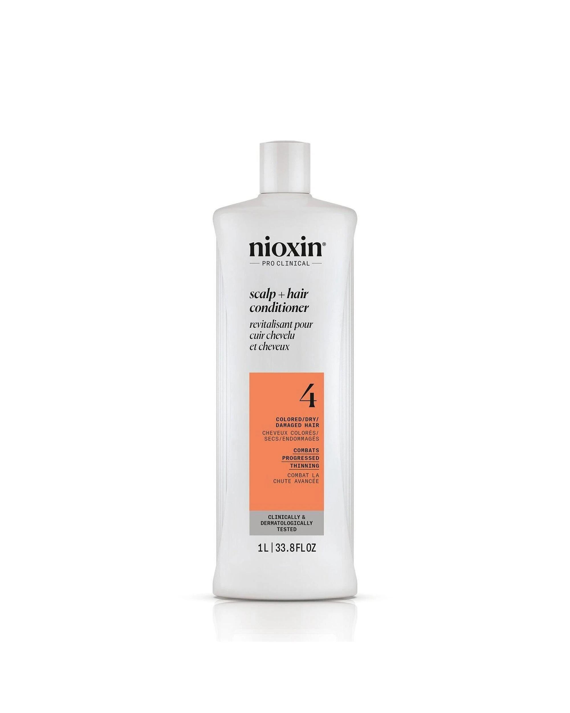 4 Nioxin System 4 Scalp & Hair Shampoo & Conditioner 1000mL Set, 4 of 5