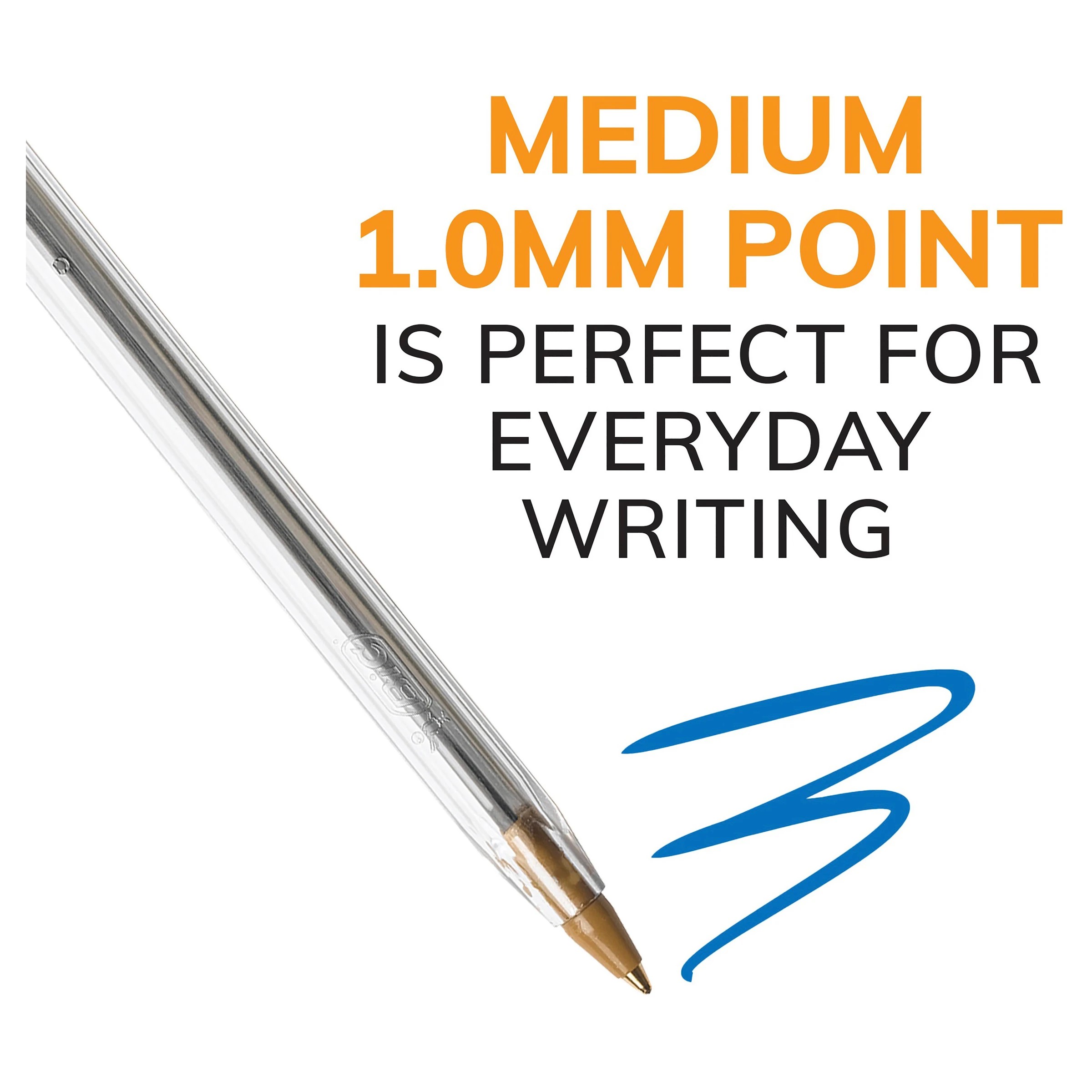 4 50 Pack BIC Cristal Original Ballpoint Pens - Blue, 4 of 5