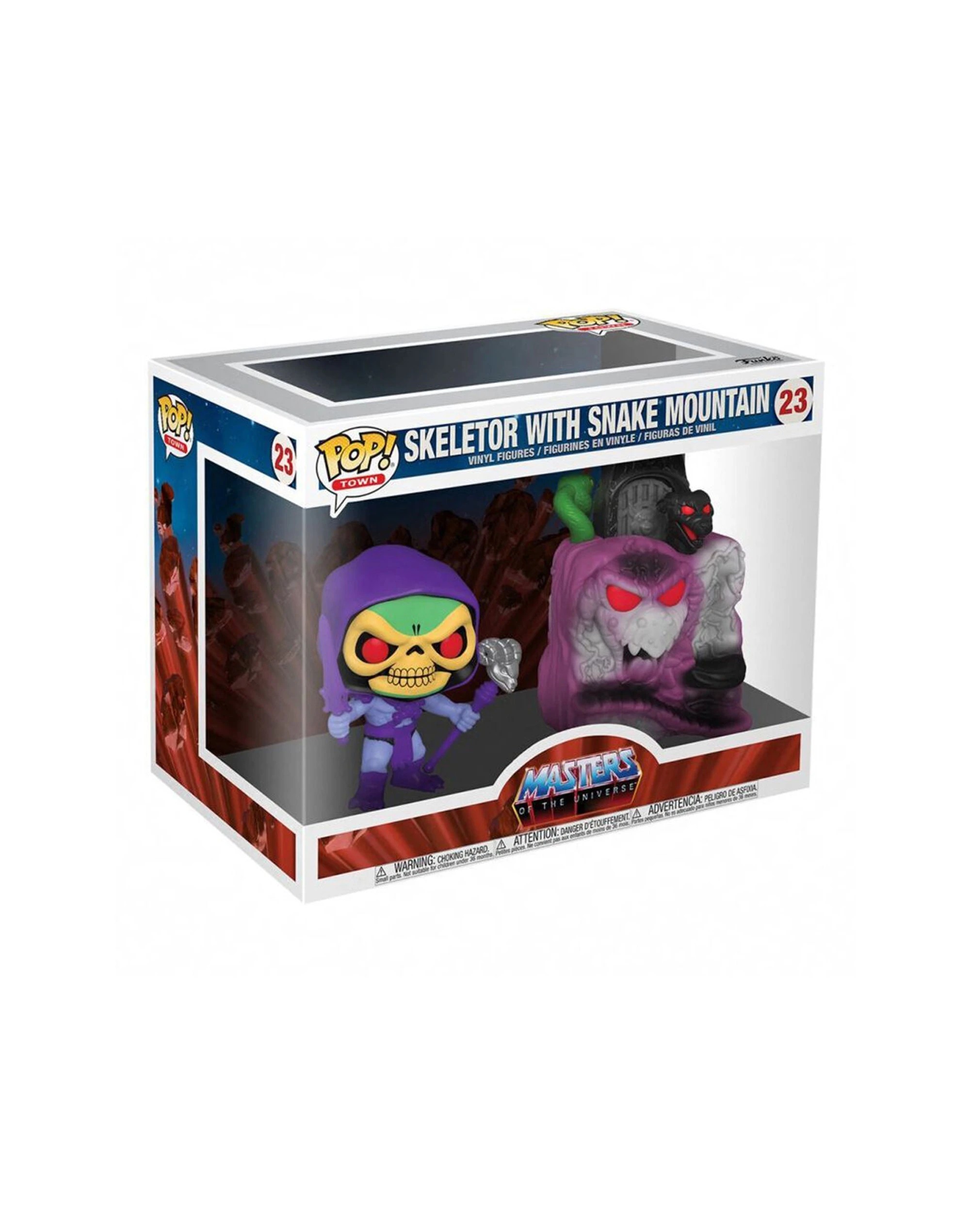 2 Masters Of The Universe Snake Mountain With Skeletor Pop Town Action Figure - Multi, 2 of 3