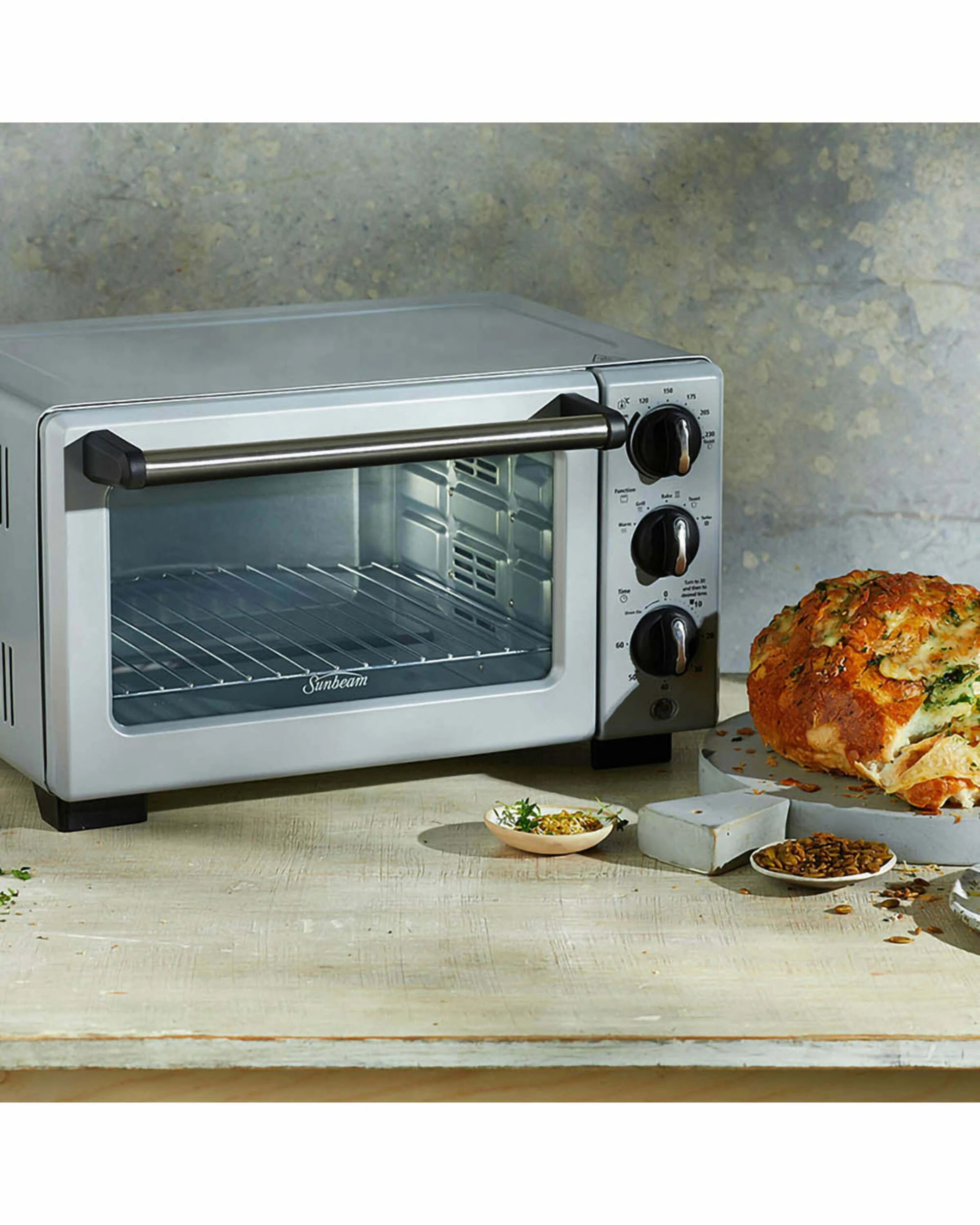 2 Sunbeam Convection Bake & Grill Compact Oven - SILVER, 2 of 3
