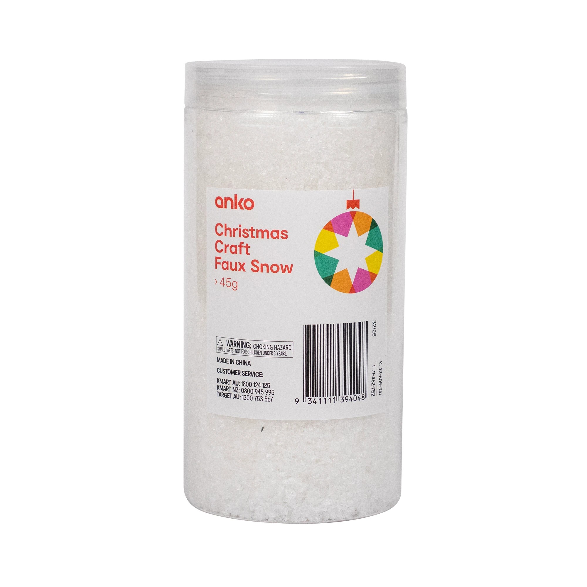 1 Christmas Craft Faux Snow, 1 of 3