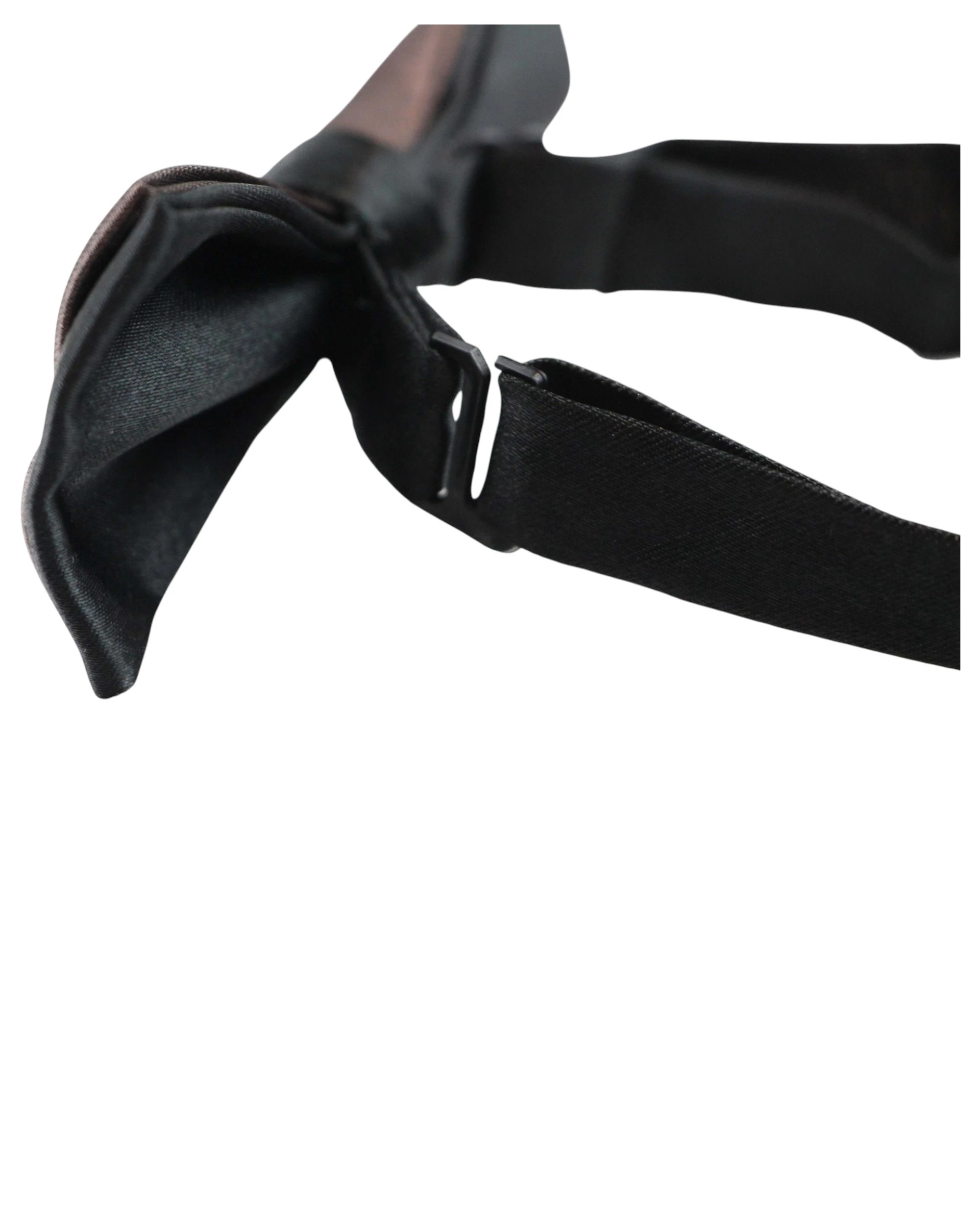 2 Zasel Boys Dark Brown Two Tone Layer Bow Tie - Multi - Multi, 2 of 3