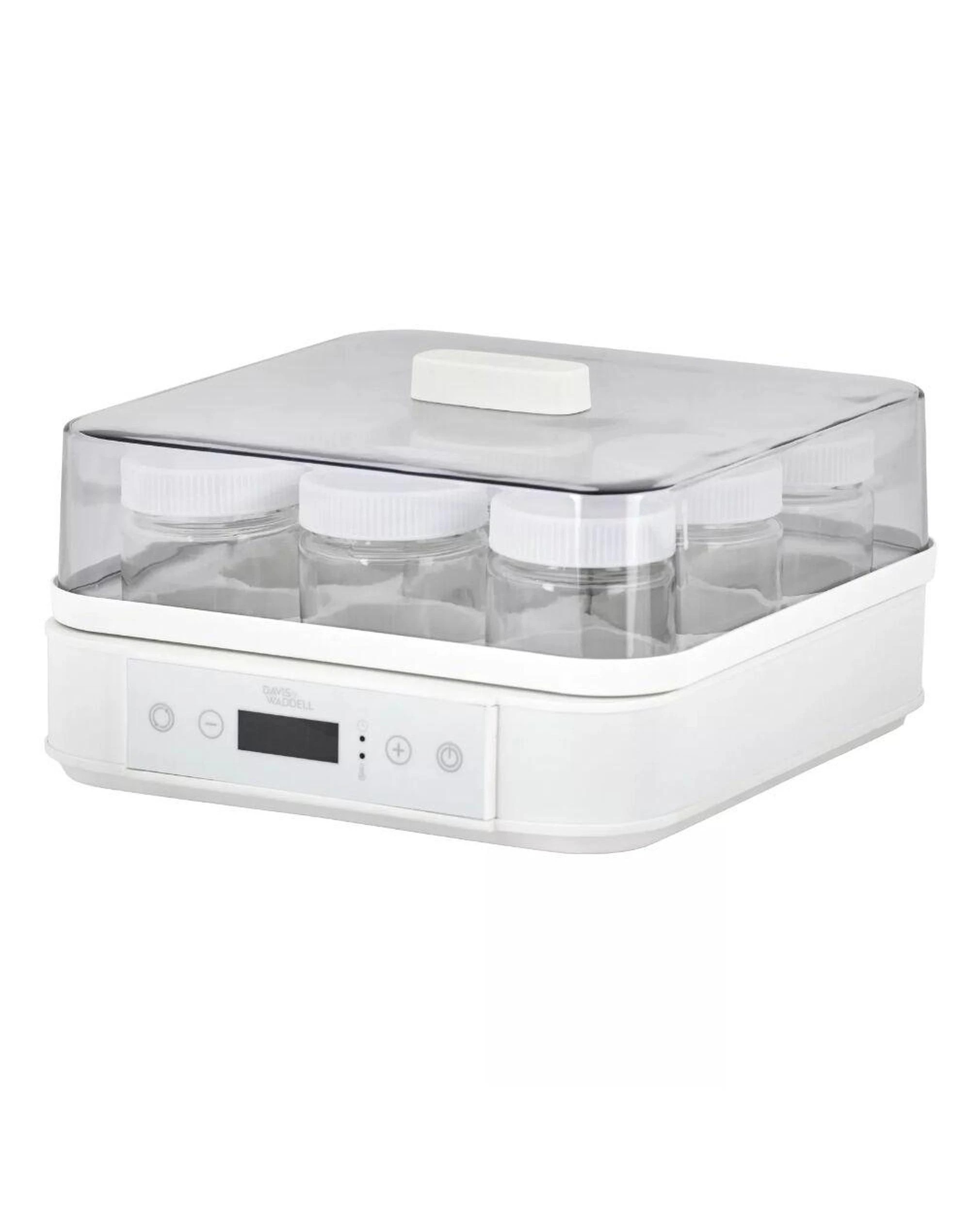 1 Davis & Waddell 1.6L Multi Yoghurt Maker  9 x 190ml Glass Jars, 1 of 4