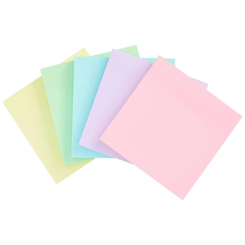 4 J.Burrows Ultra Stick-it Notes 76x76mm Pastel 12 Pack, 4 of 4