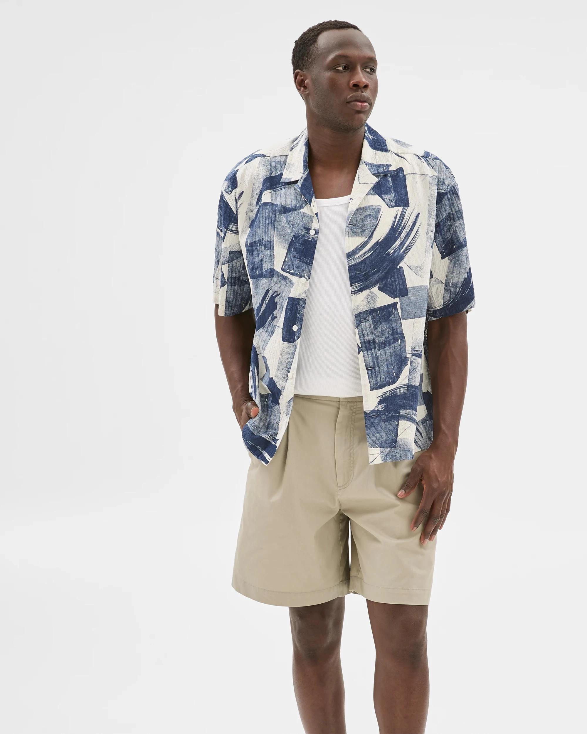 1 Australian Cotton Bermuda Shorts - Commons SAND, 1 of 7