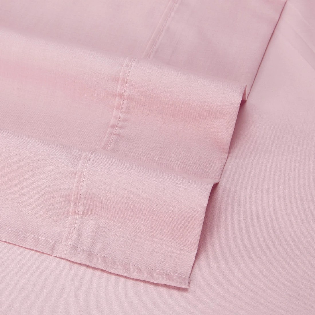 4 180 Thread Count Sheet Set - Double Bed, Pink, 4 of 7