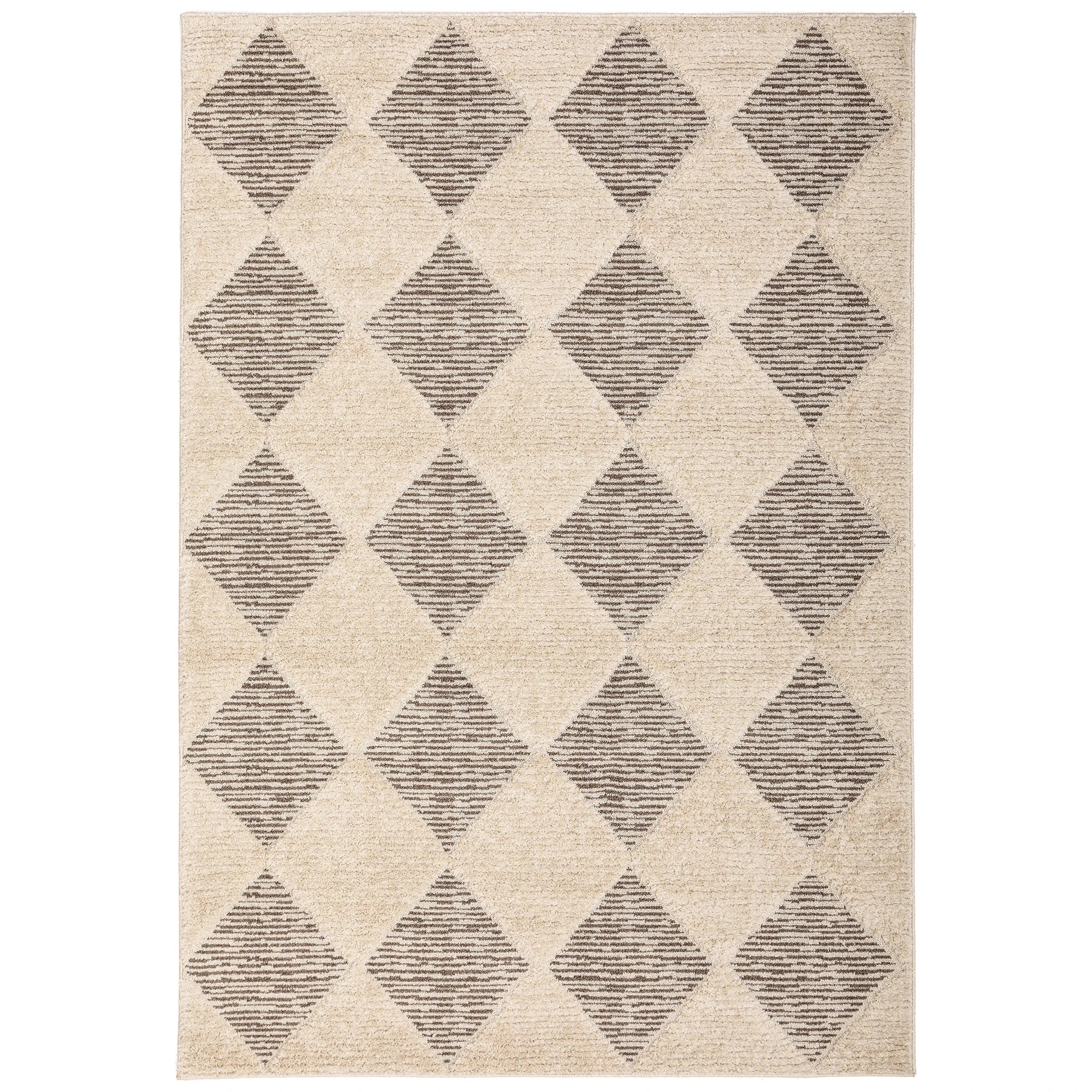 1 Common Ground Rugs Lyrica Yuri 230x160cm - Medium Floor Rug - Natural, 1 of 6