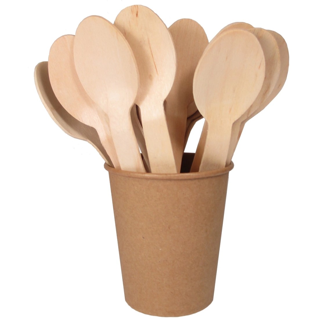 1 Alpen Wooden Spoons (Pack of 25), 1 of 1