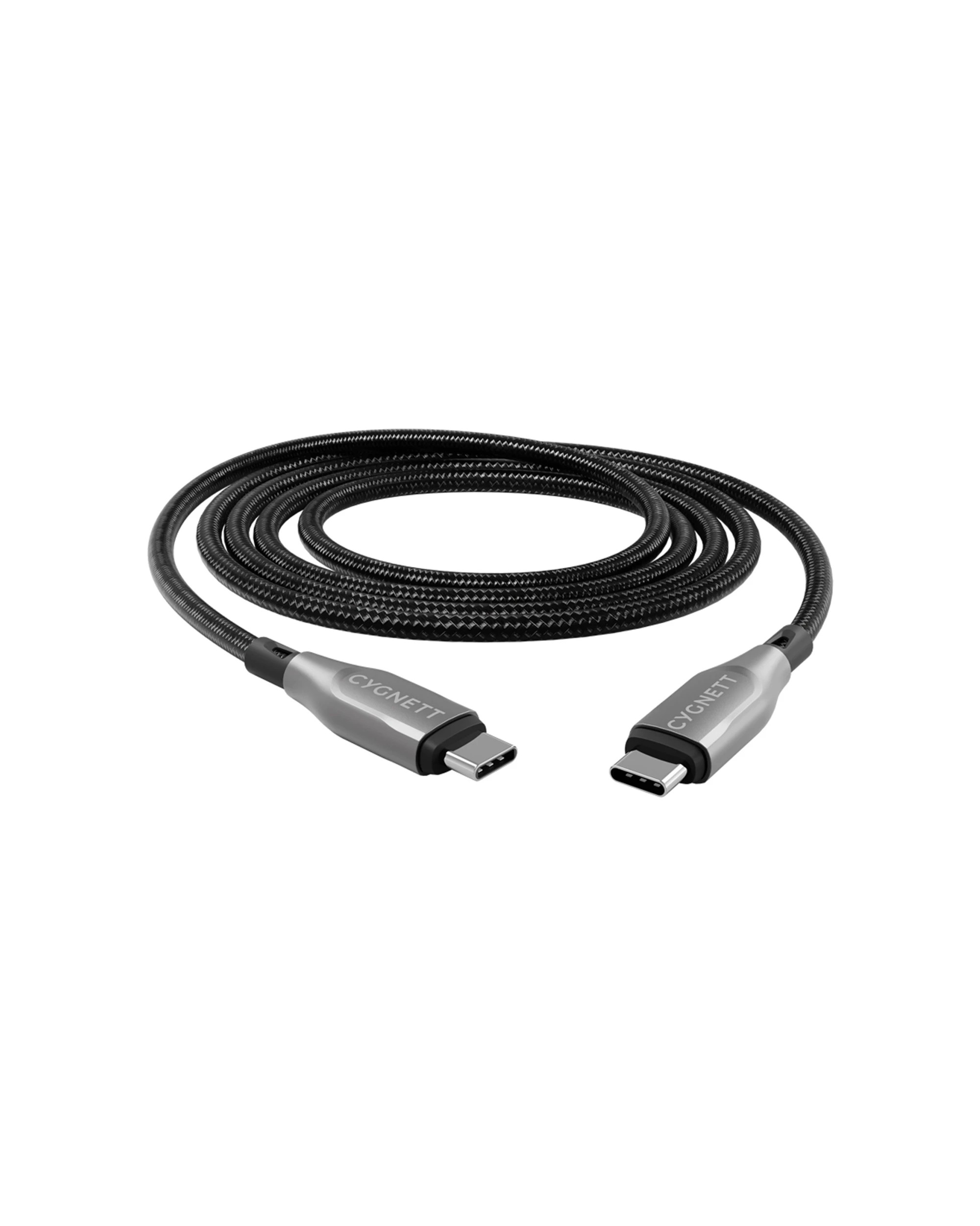 3 Cygnett Armoured USB-C to USB-C Charger & Data Sync Cable 3m - Black, 3 of 6