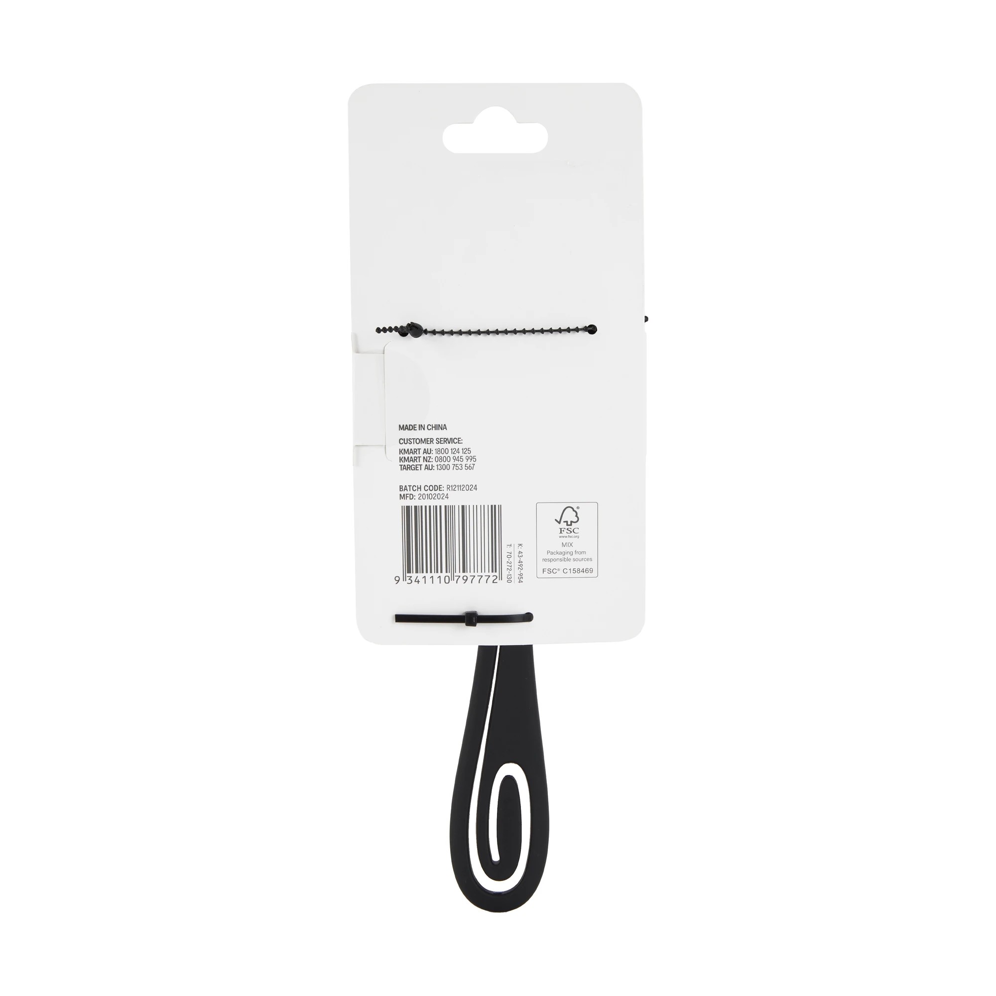 7 OXX Haircare Styling Flexible Wet Brush - Black, 7 of 7