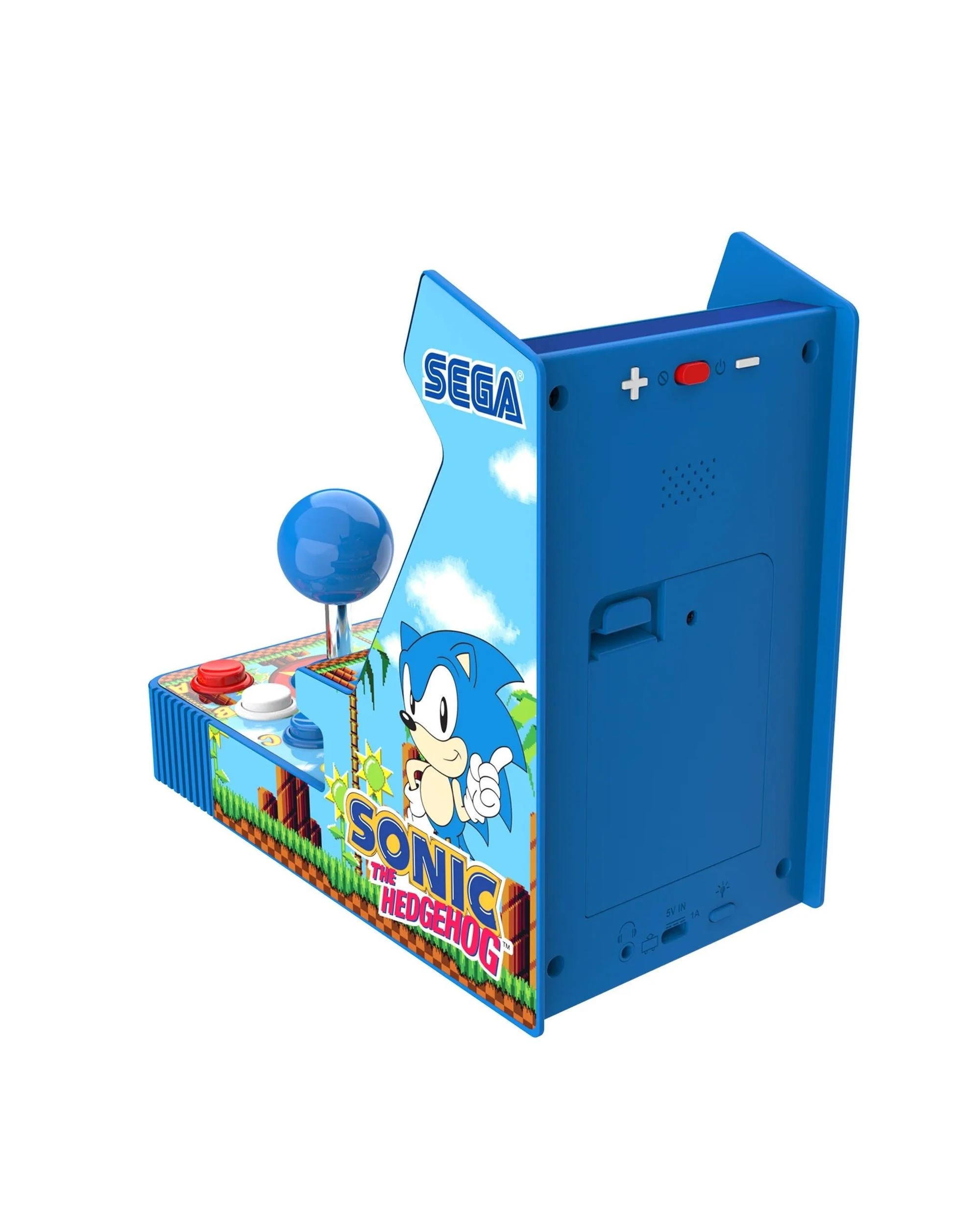 4 MyArcade Joystick Player Sonic the Hedgehog Portable Retro Arcade Cabinet, 4 of 4
