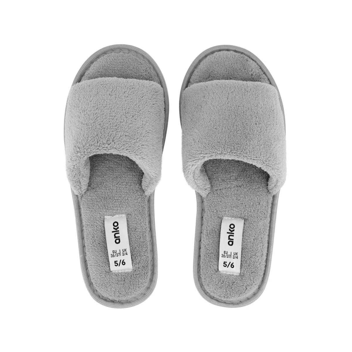 3 Scuff Slippers SOFT LIGHT GREY, 3 of 4