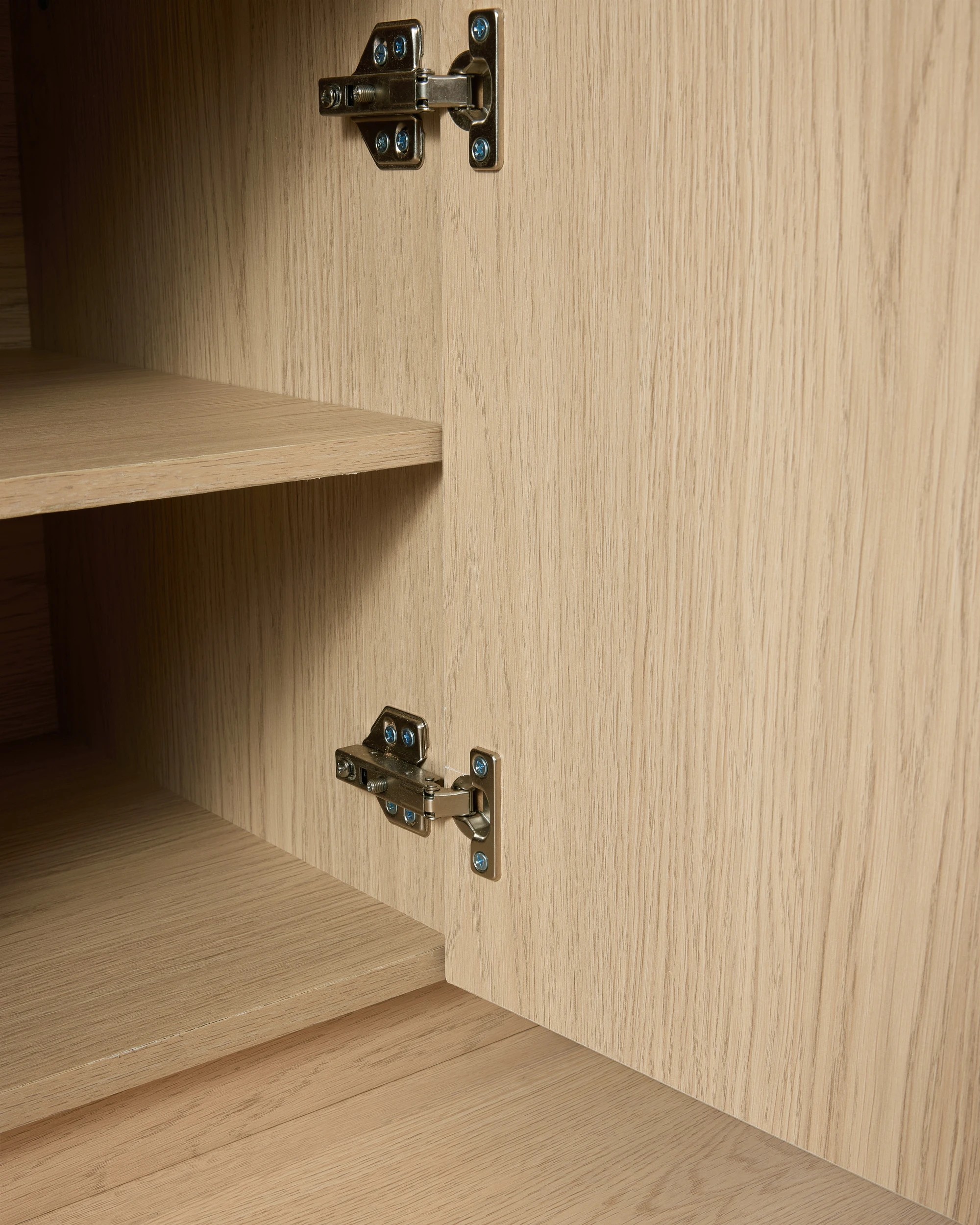 5 Miles Entertainment Unit - Light Oak, 5 of 6