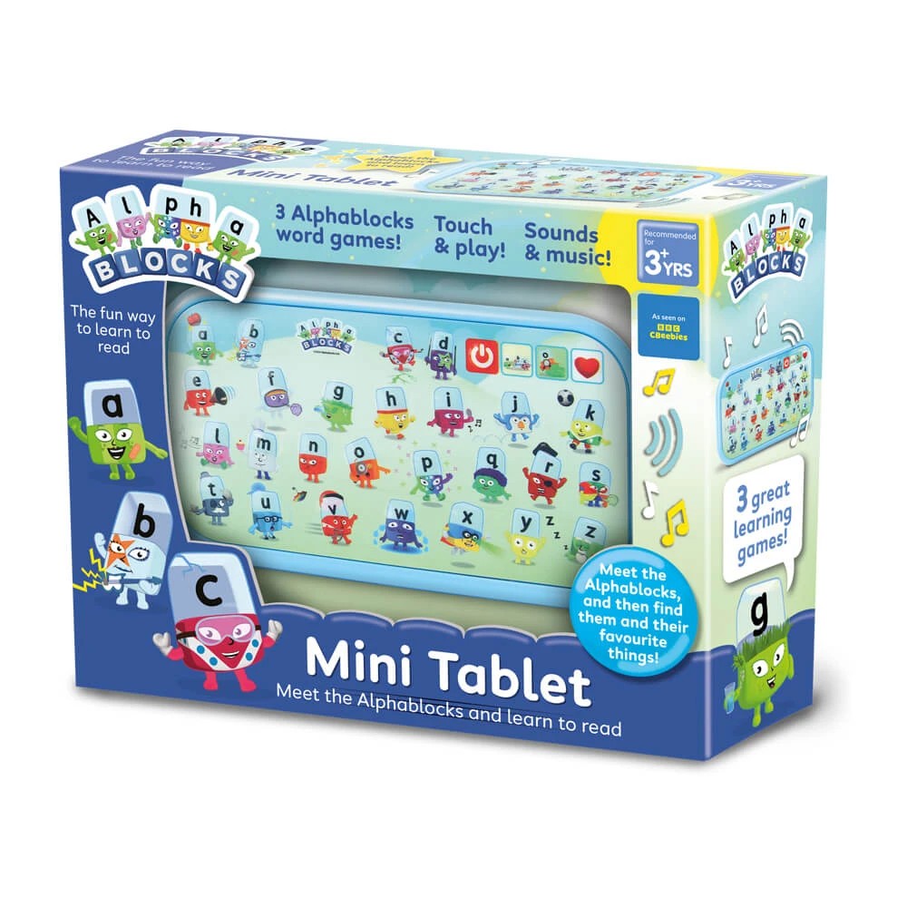 1 Alphablocks - Mini Tablet Kids Activity Game - Learning Resource - 3 years+, 1 of 3