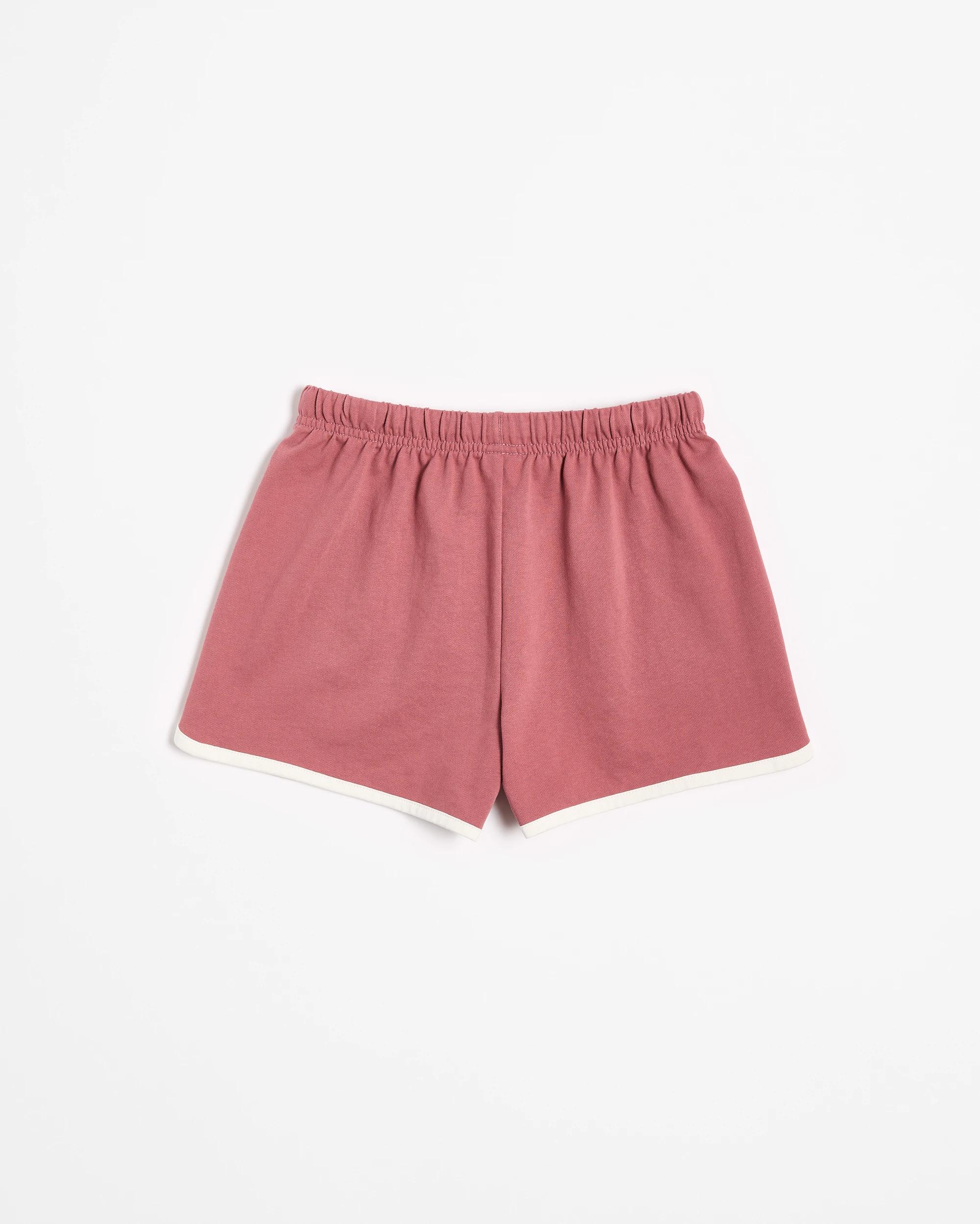 6 Target Australian Cotton Blend Dolphin Hem Shorts PLUM, 6 of 6