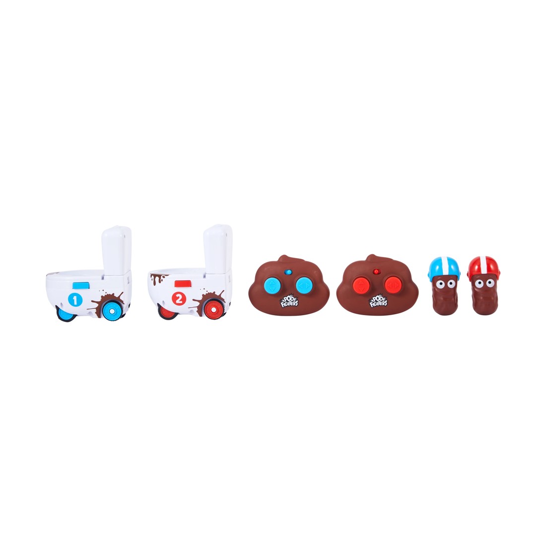 5 Poo Fighters Remote Control Bumper Toilets Toy, 5 of 6