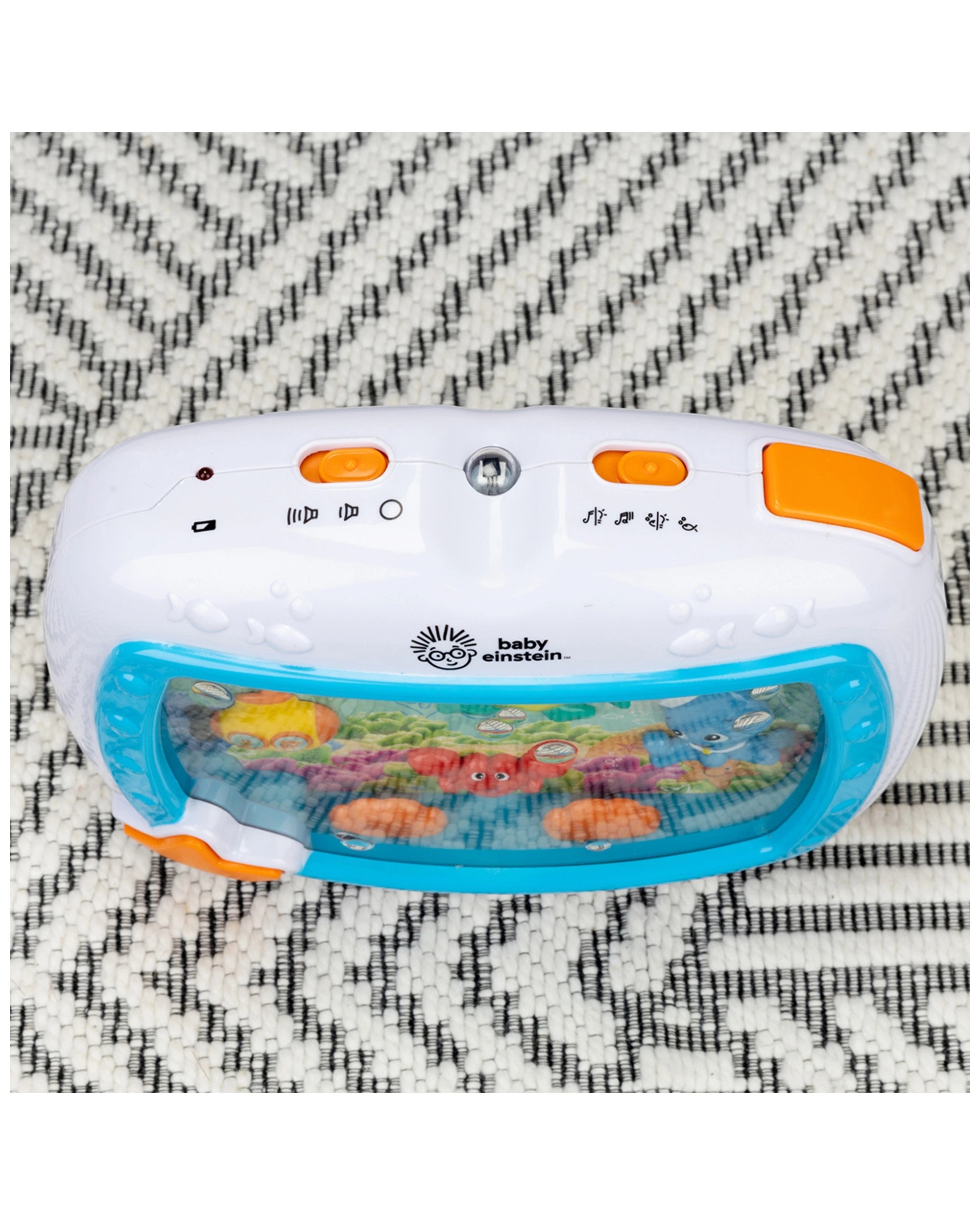 4 Baby Einstein Sea Dreams Soother Baby Sleep Soother Remote Control Crib Toy 0m+ - White, 4 of 6