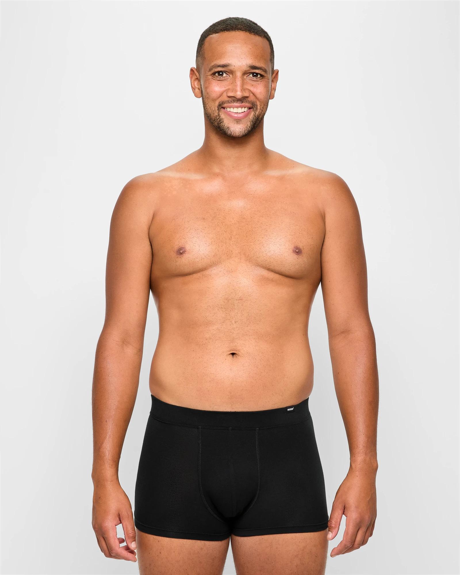2 3 Pack Everyday Encased Trunks - Bonds BLACK, 2 of 3
