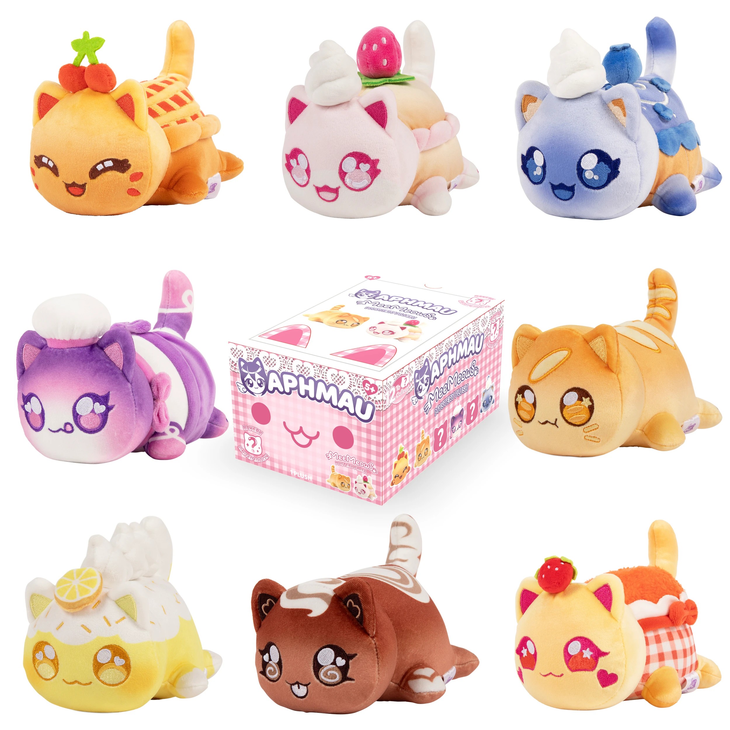 1 15cm Aphmau MeeMeows Mystery Plush Toy: Bakery - Assorted, 1 of 9