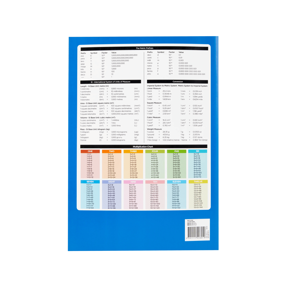 4 A4 Music Book - 96 Pages, Blue, 4 of 4