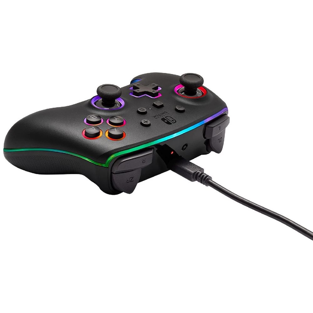 5 PowerA Nintendo Switch Wireless Controller Lumectra/Black, 5 of 10