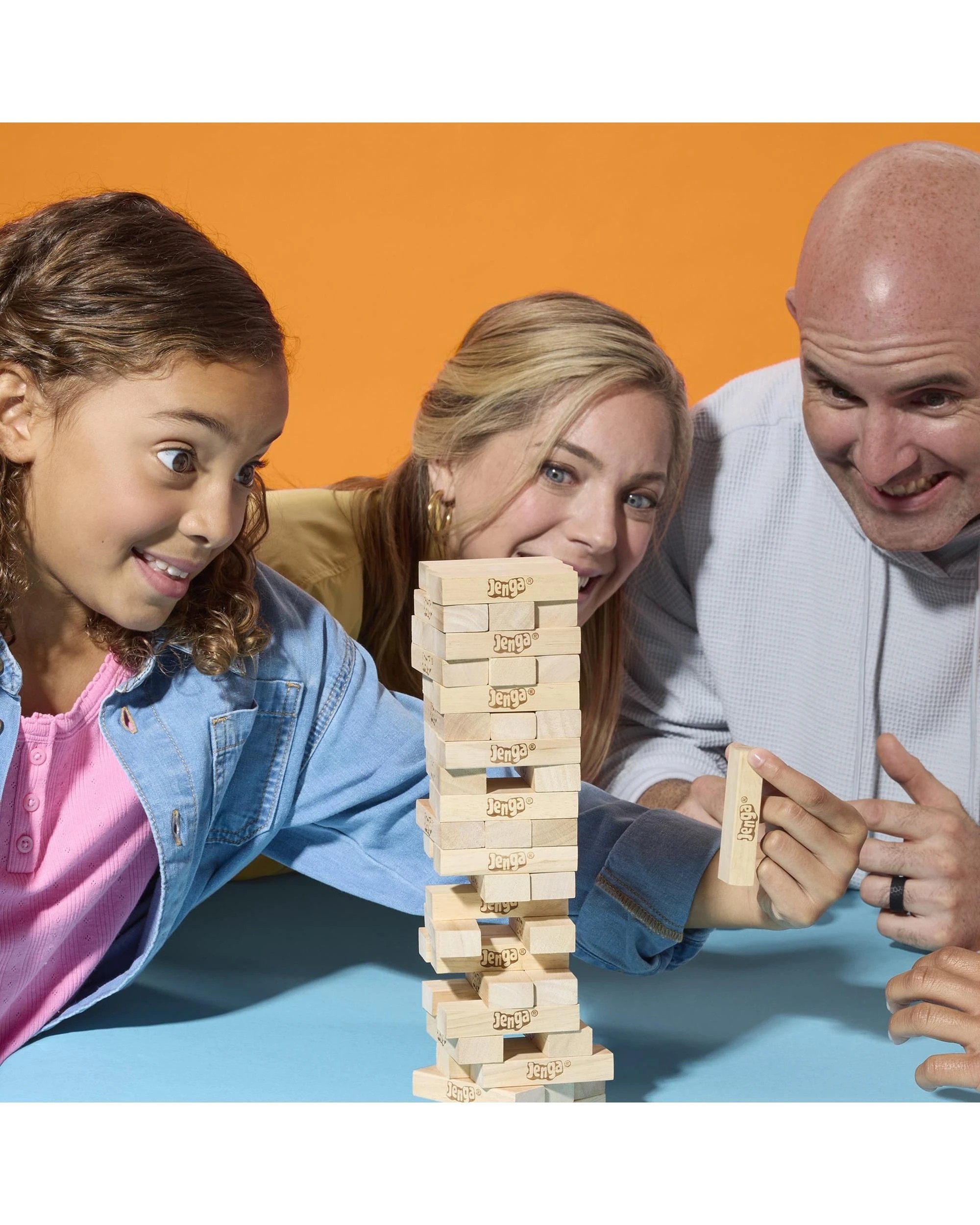 4 Jenga Classic Board Game with Digital Dice, 4 of 7