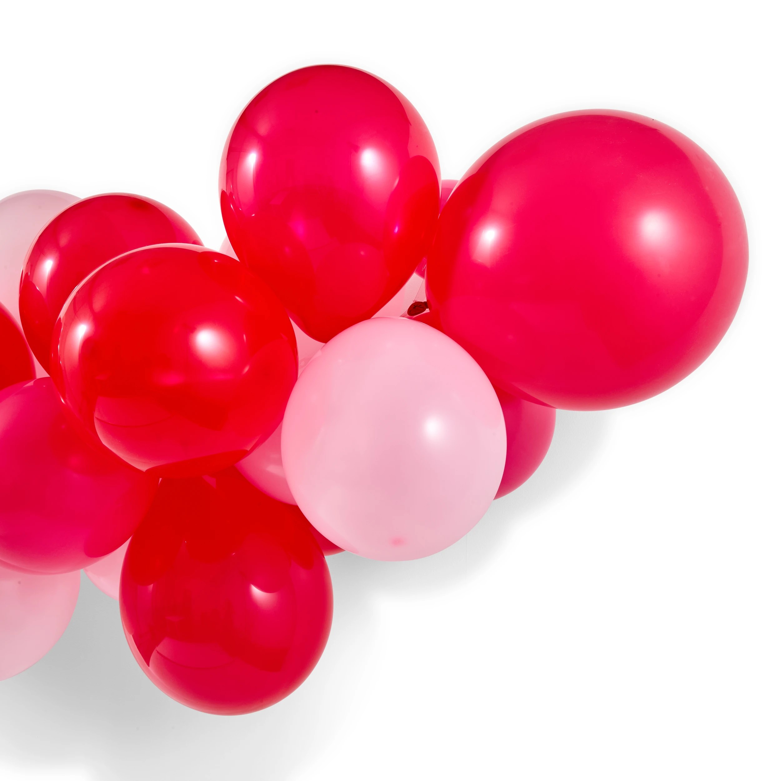 4 51 Piece Pink and Red Balloon Garland, 4 of 8