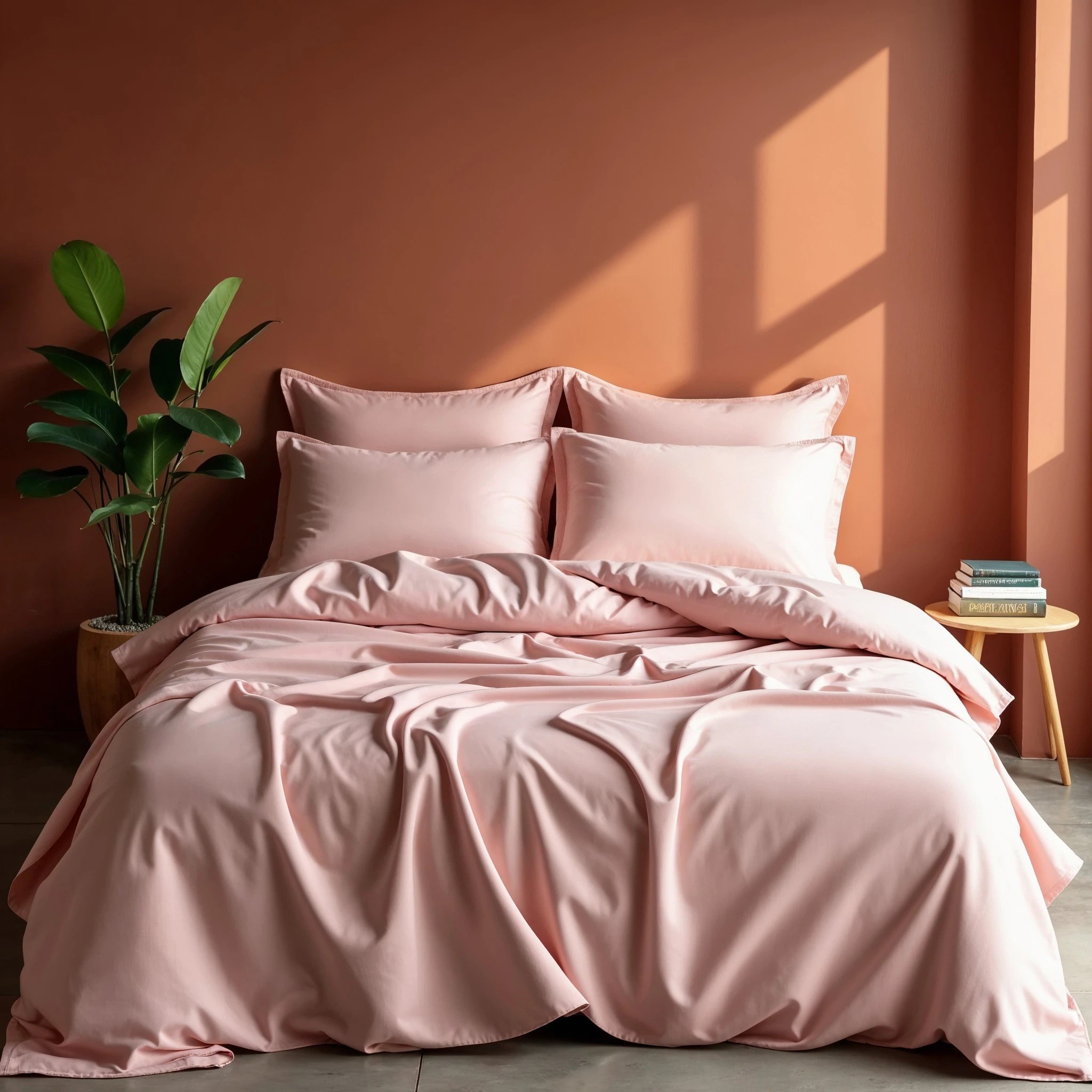 2 Royal Comfort 1000TC Balmain Hotel Grade Bamboo Cotton Sheets Pillowcases Set - Queen Bed - Pink, 2 of 5