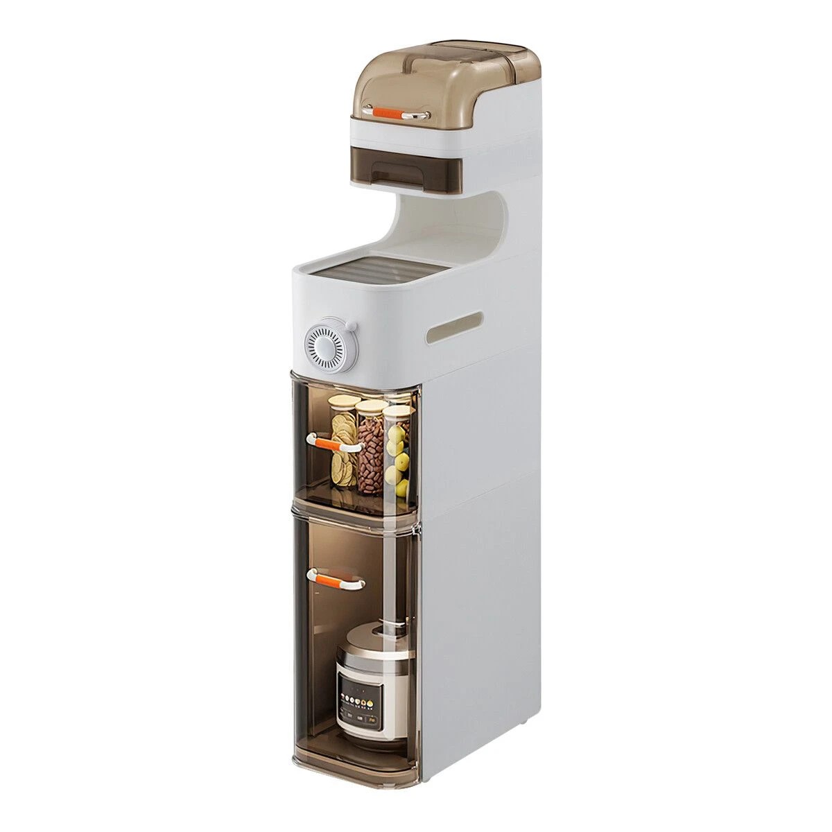 2 Ausway Corner Narrow Cabinet Bathroom Toilet Storage, 2 of 3