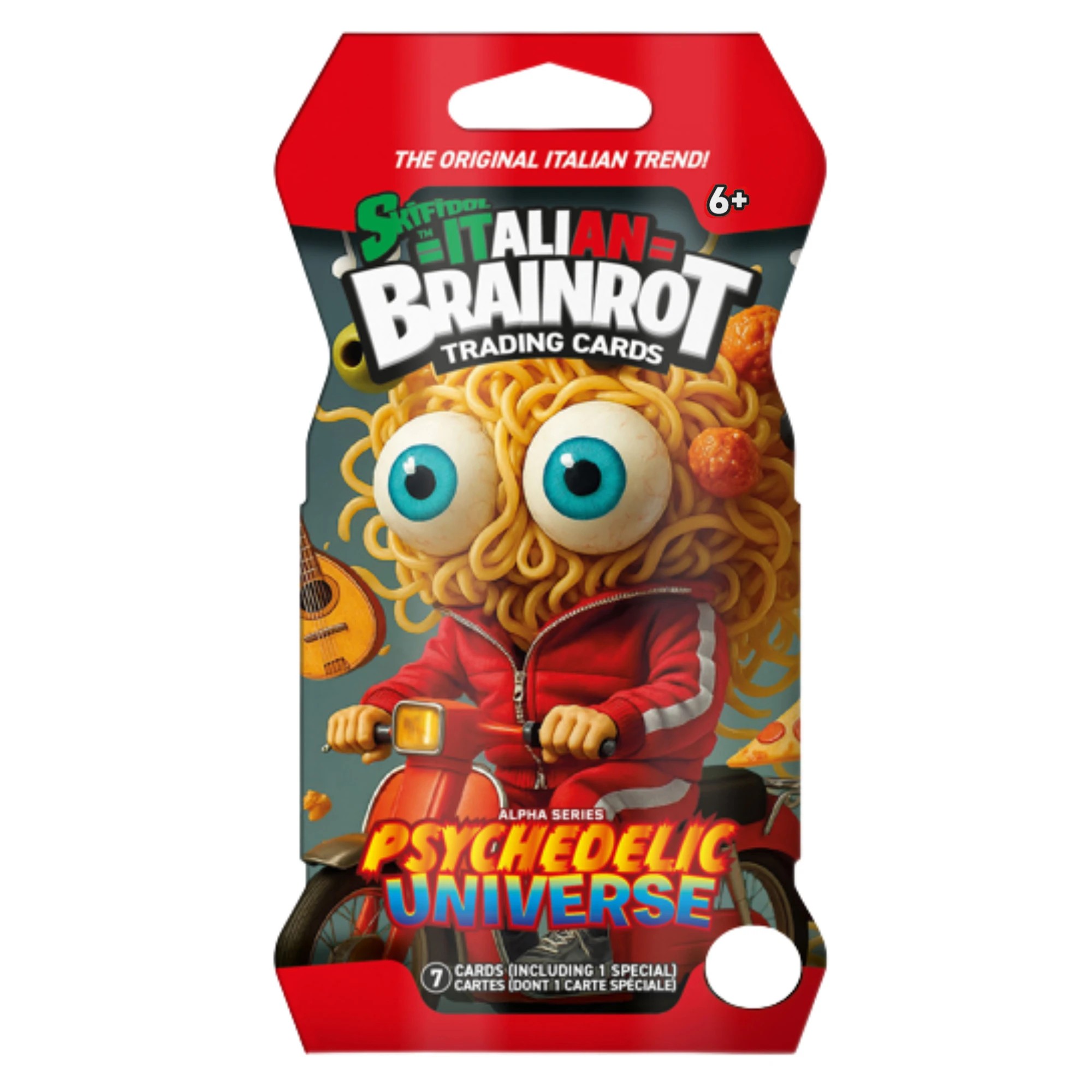 2 Skifidol Italian Brainrot Trading Card Game Blister - Assorted, 2 of 9