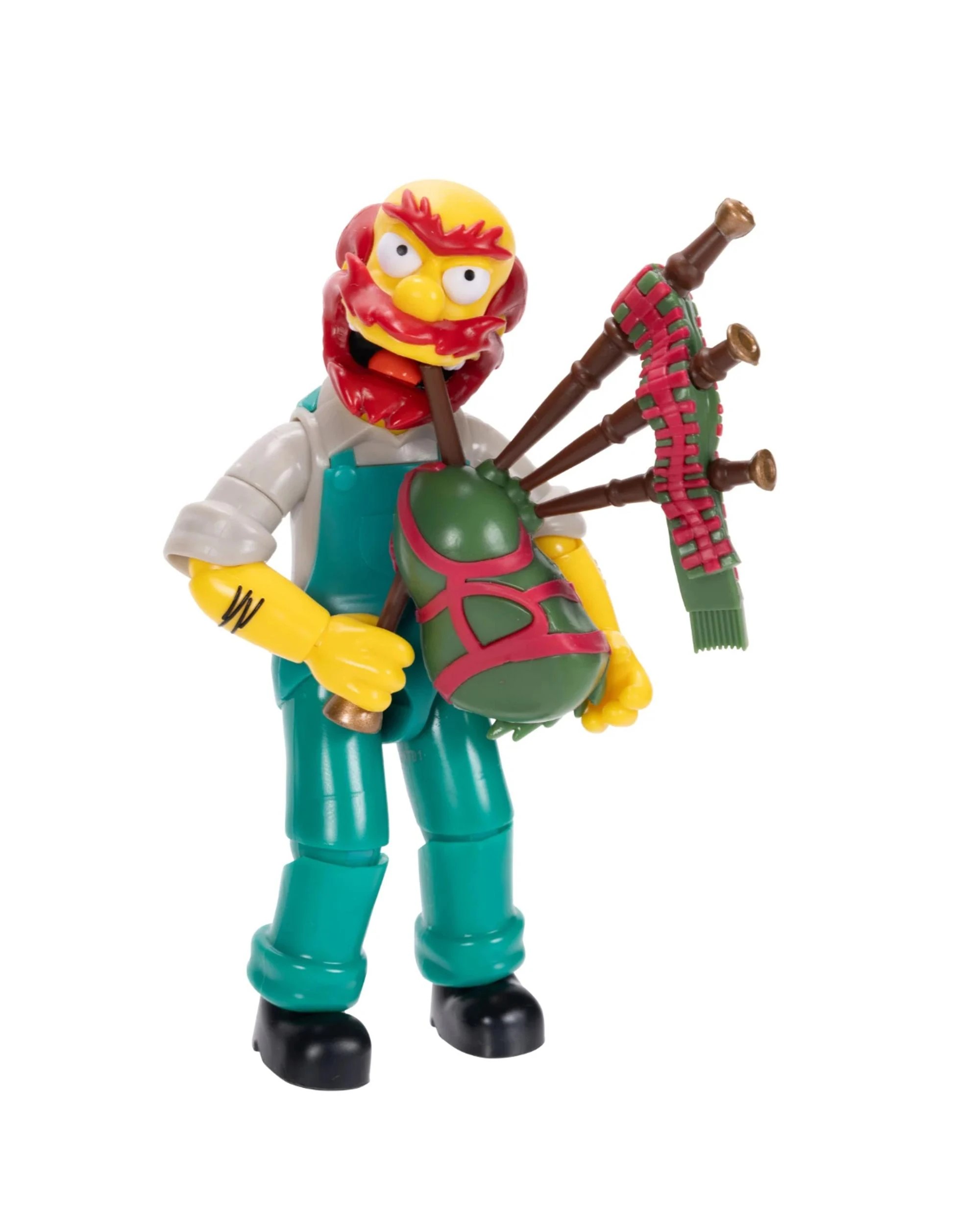 2 The Simpsons Groundskeeper Willie Wave 1 5 Inch Scaled Figure, 2 of 3