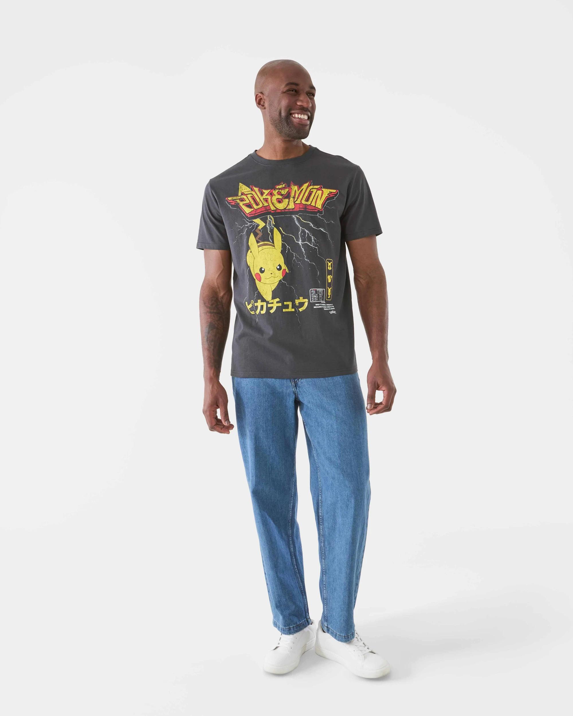 7 Pokemon License T-shirt Blk Oyster, 7 of 7